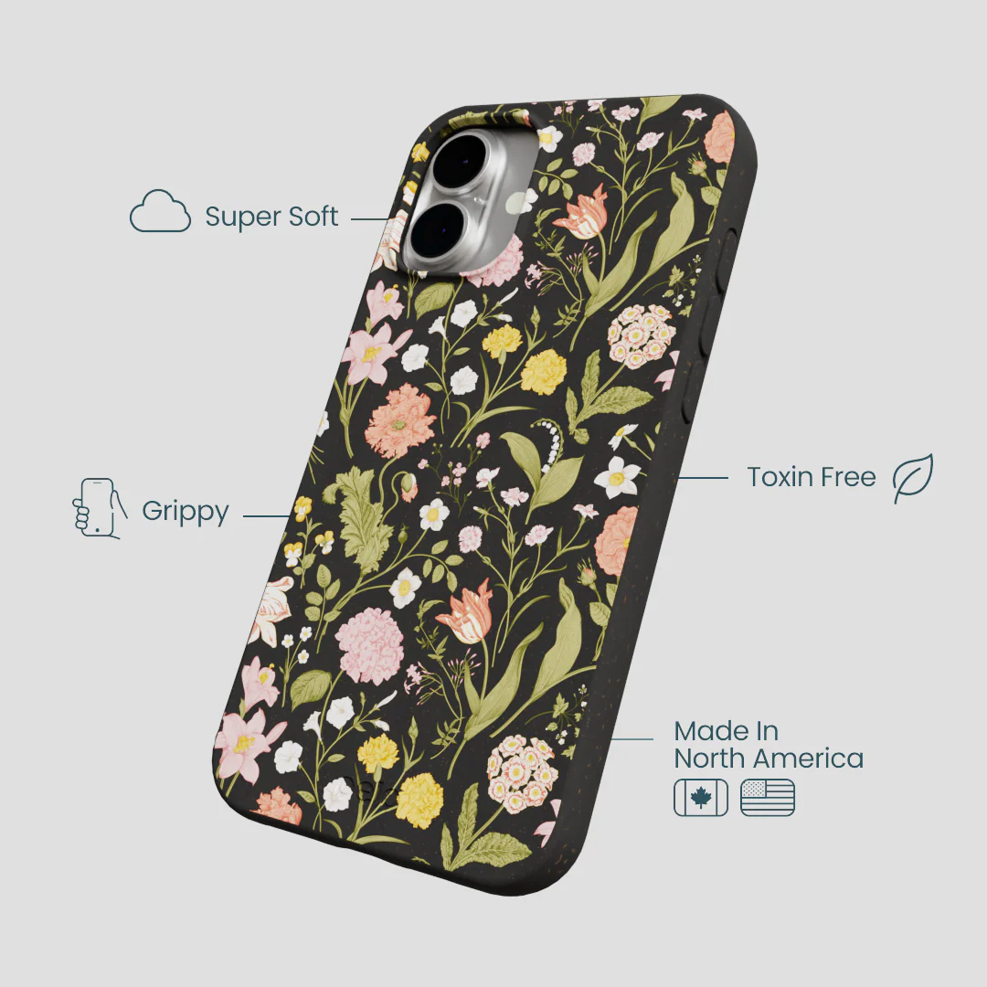Black Fairy Forest iPhone 16 Plus Case - Image 4