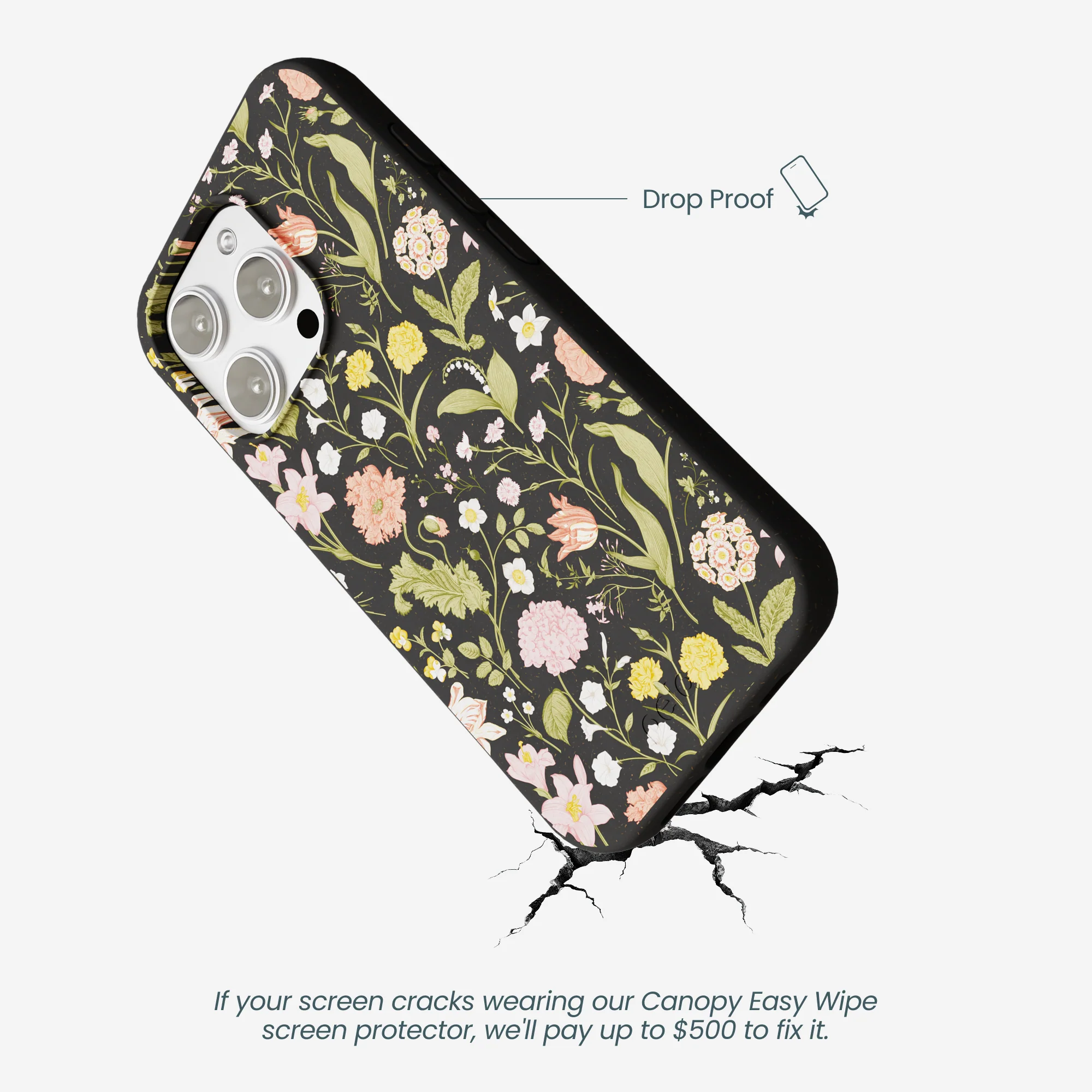 Black Fairy Forest iPhone 16 Pro Max Case - Image 5