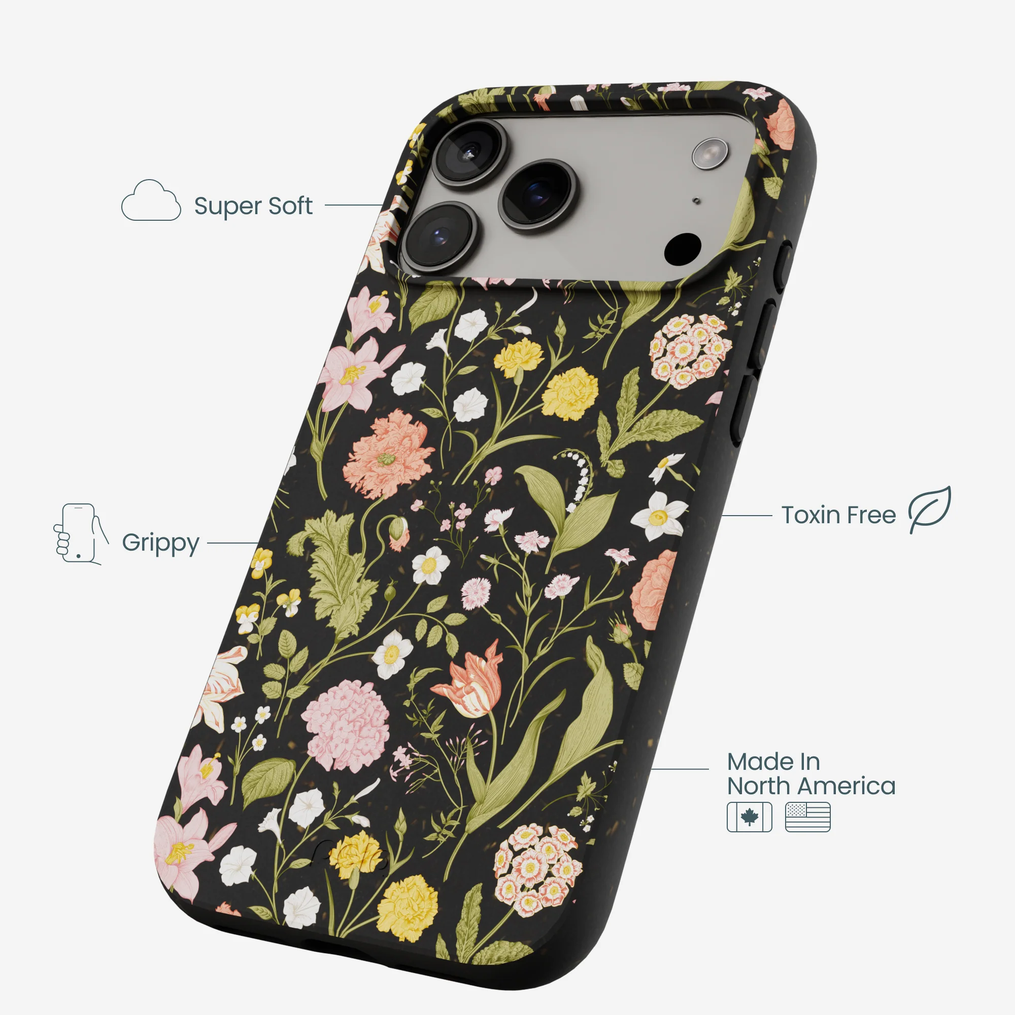 Black Fairy Forest iPhone 17 Pro Max Case - Image 4