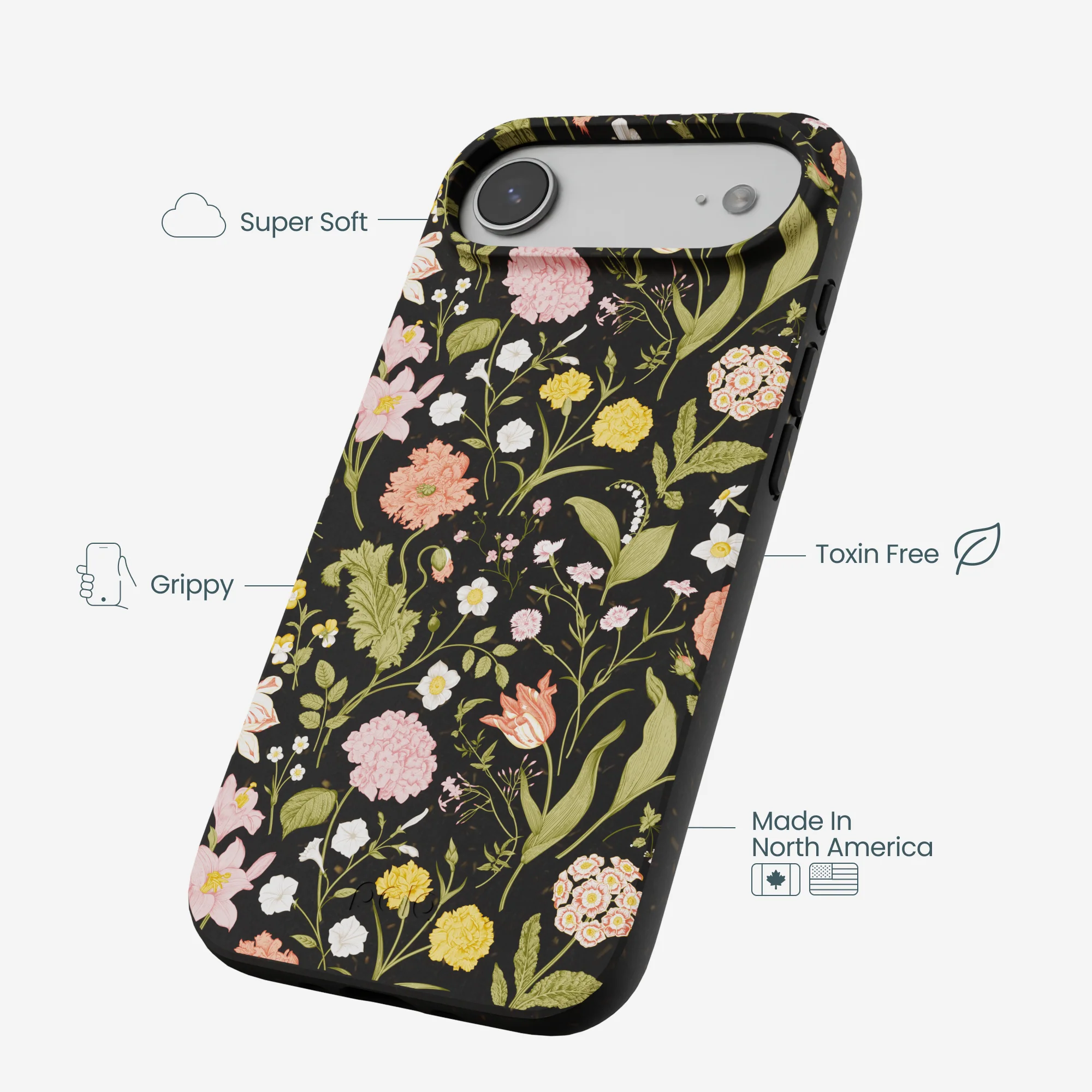 Black Fairy Forest iPhone Air Case - Image 4