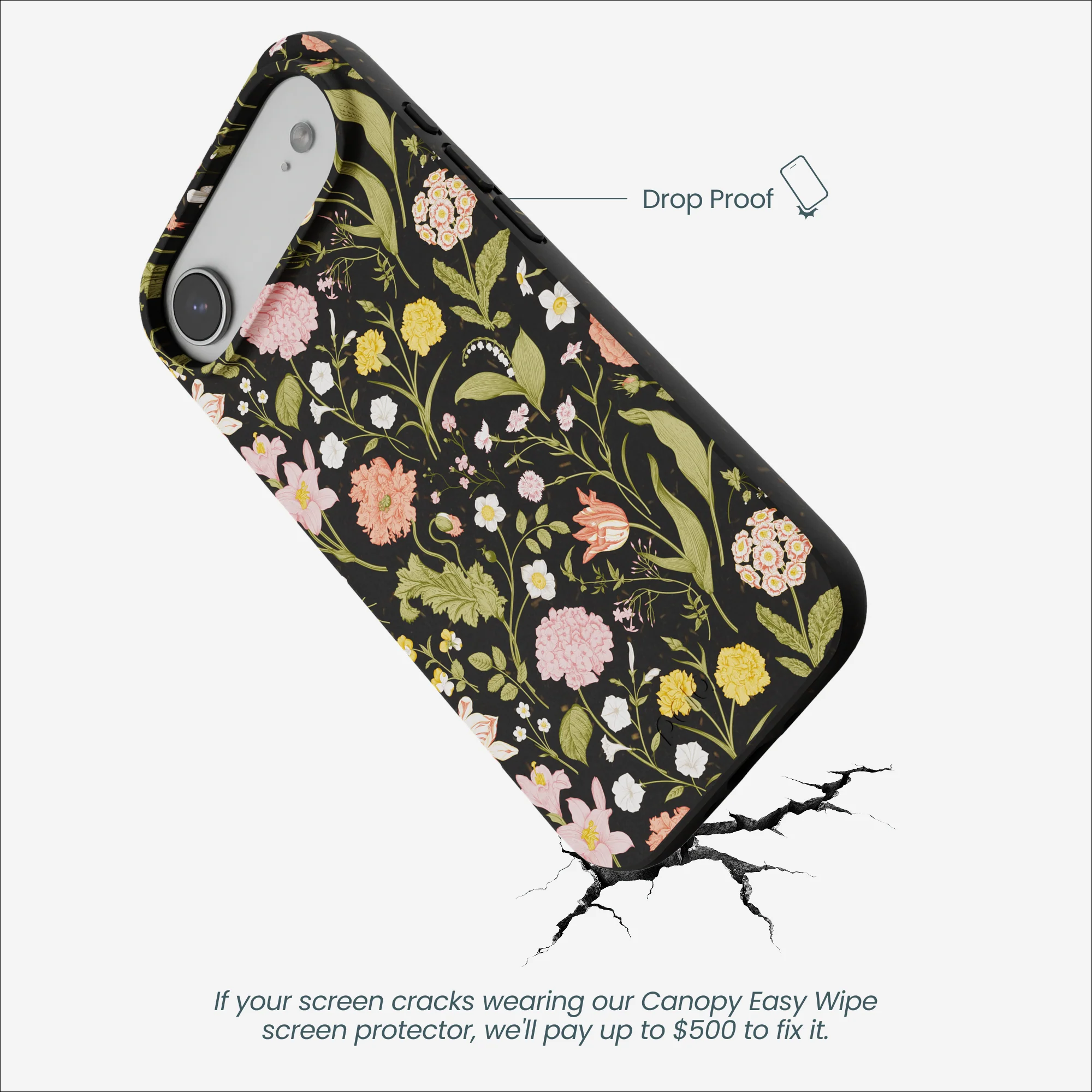 Black Fairy Forest iPhone Air Case - Image 5