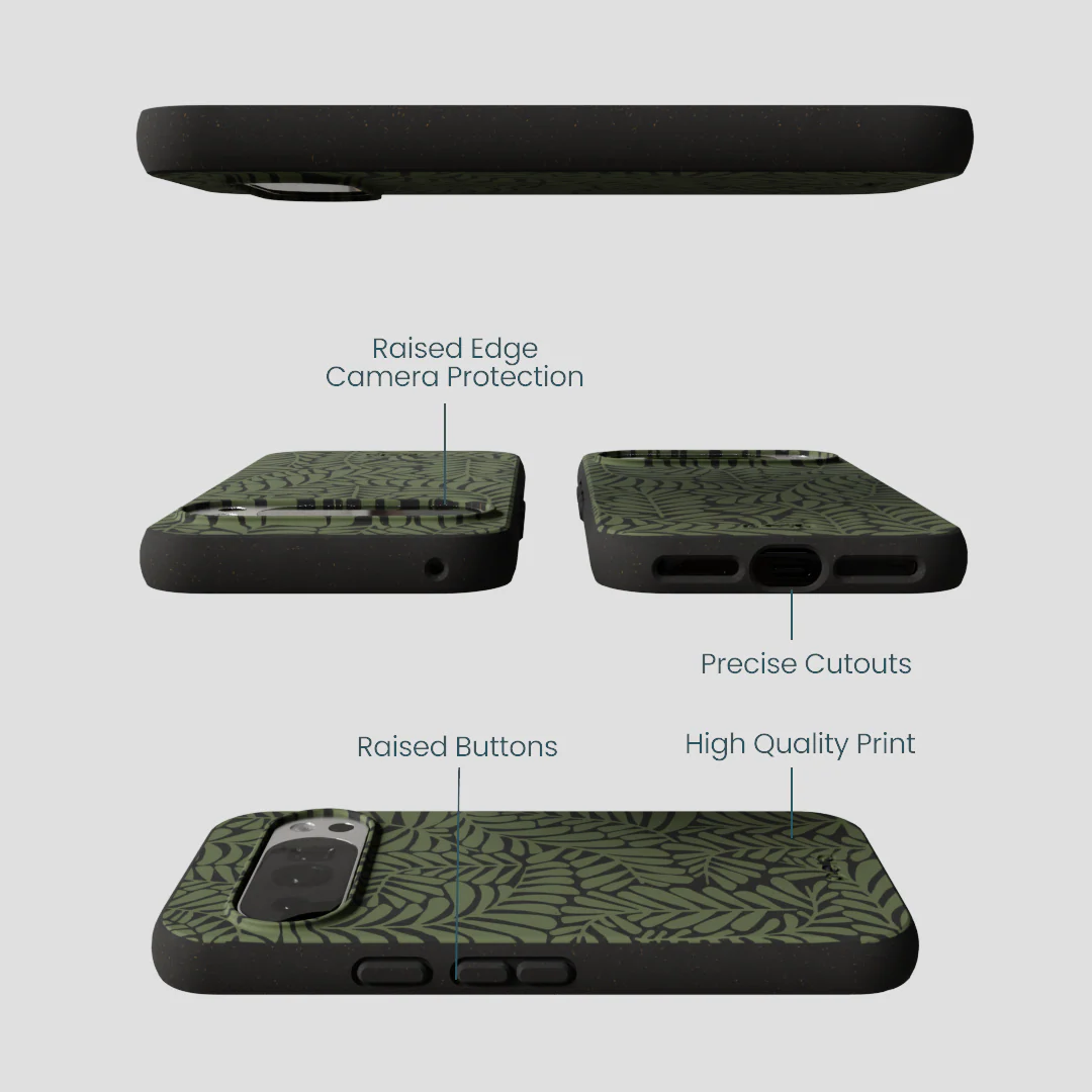Black Fern Dreams Google Pixel 10/10 Pro Case - Image 3