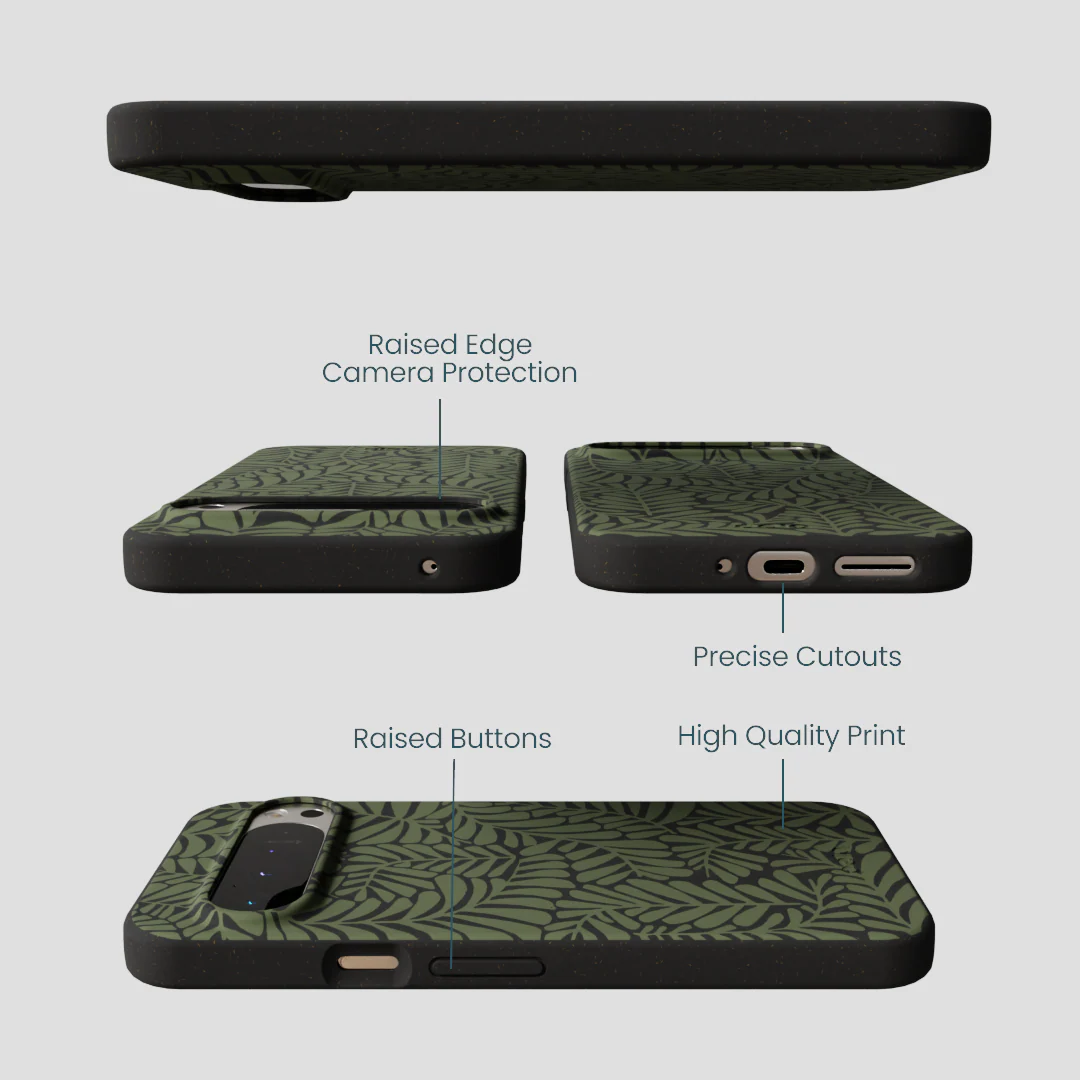 Black Fern Dreams Google Pixel 9 Pro XL Case - Image 3