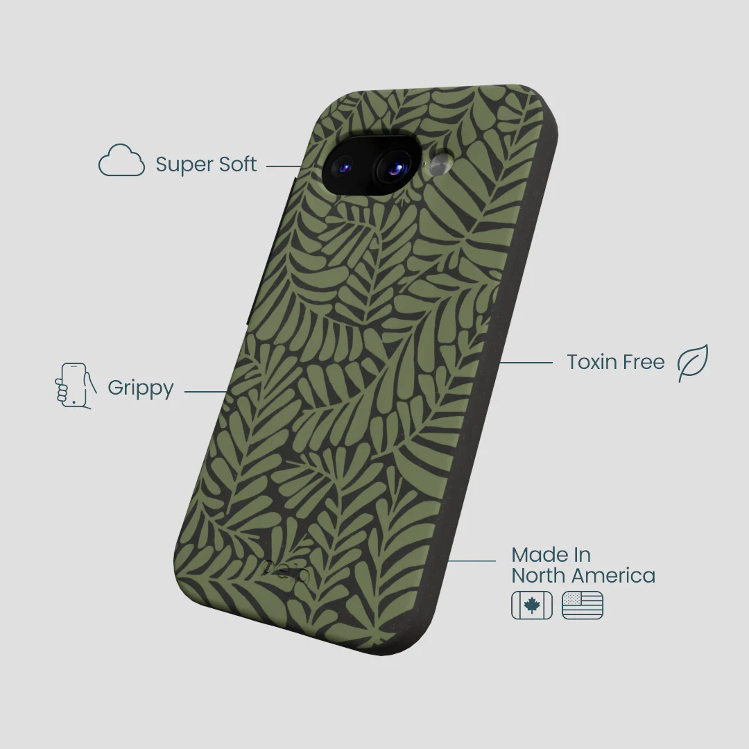Black Fern Dreams Google Pixel 9a Case - Image 4