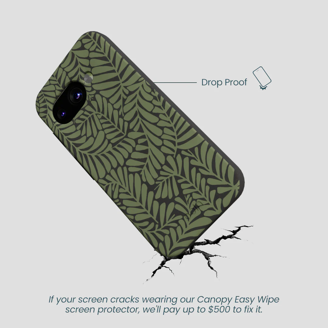 Black Fern Dreams Google Pixel 9a Case - Image 5