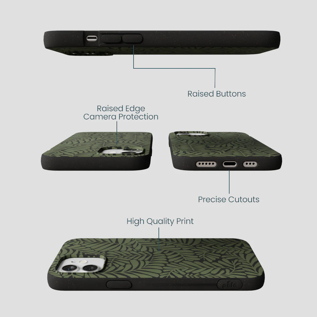 Black Fern Dreams iPhone 12/ iPhone 12 Pro Case - Image 3