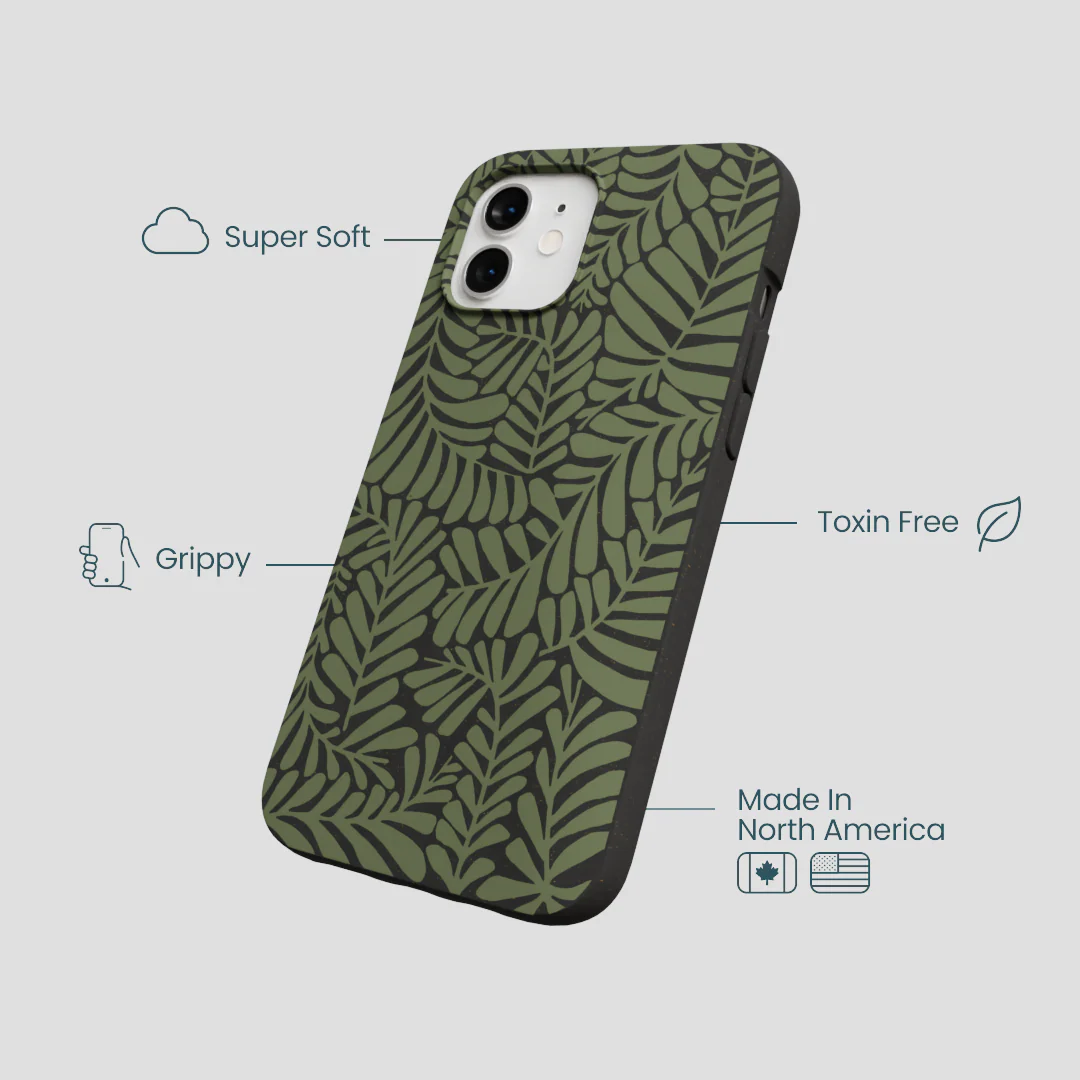 Black Fern Dreams iPhone 12/ iPhone 12 Pro Case - Image 4