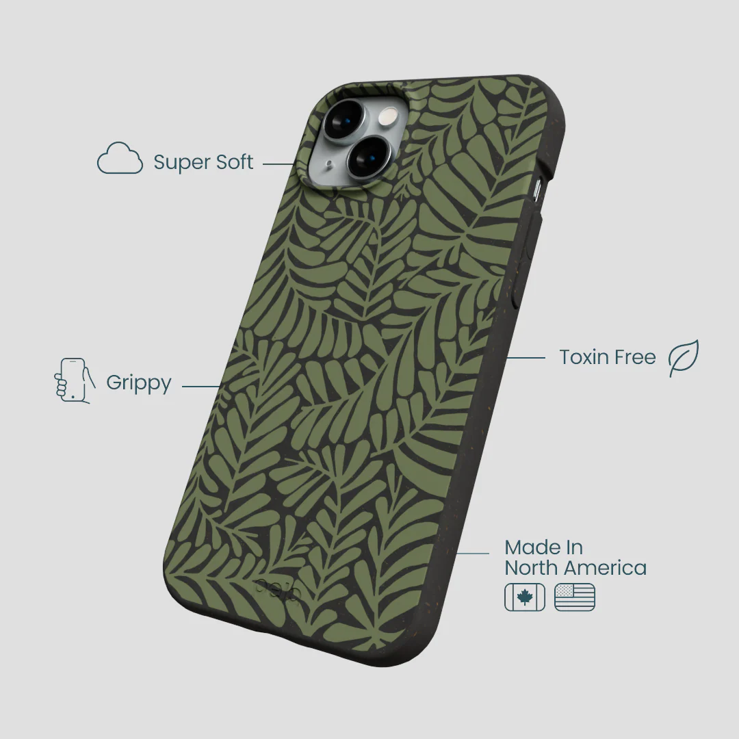 Black Fern Dreams iPhone 14 Plus Case - Image 4
