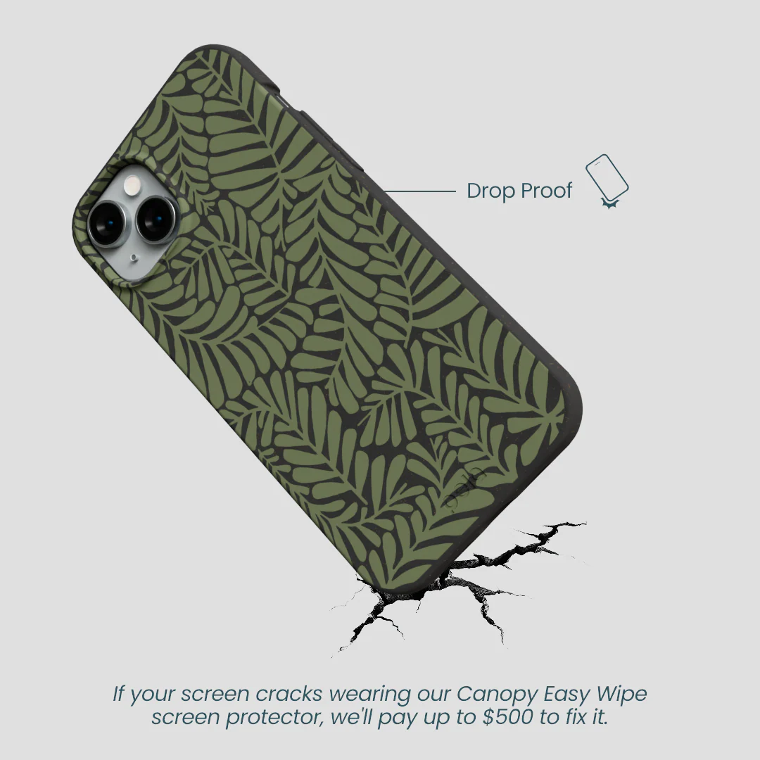 Black Fern Dreams iPhone 14 Plus Case - Image 5