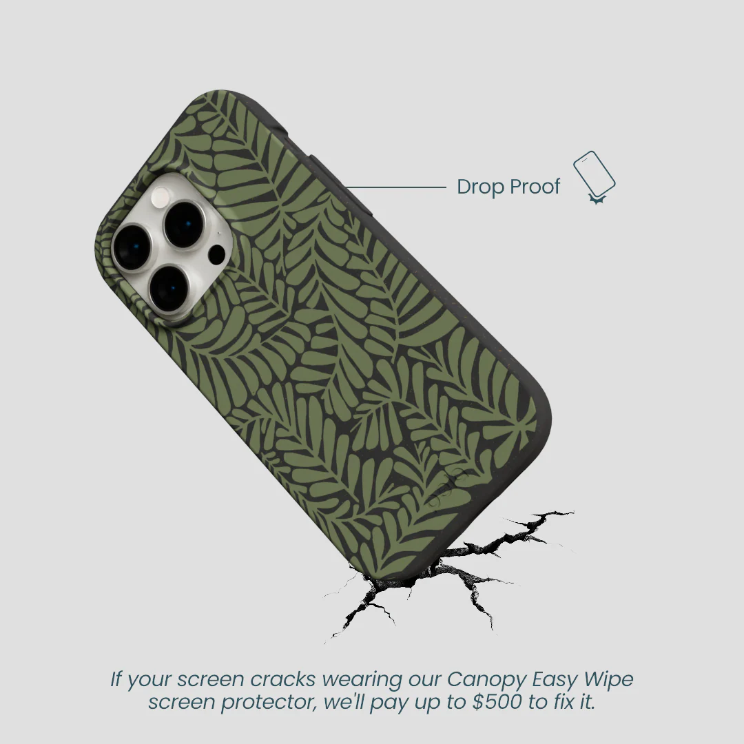 Black Fern Dreams iPhone 14 Pro Case - Image 5