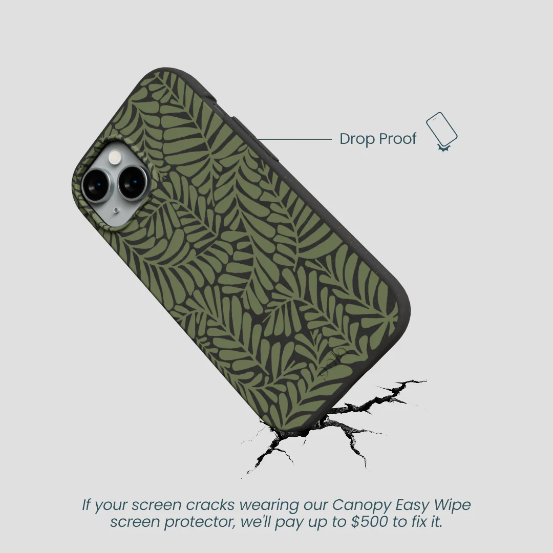 Black Fern Dreams iPhone 15 Case - Image 5