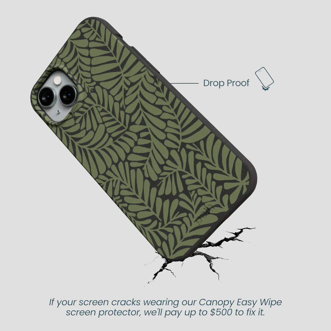 Black Fern Dreams iPhone 15 Plus Case - Image 5