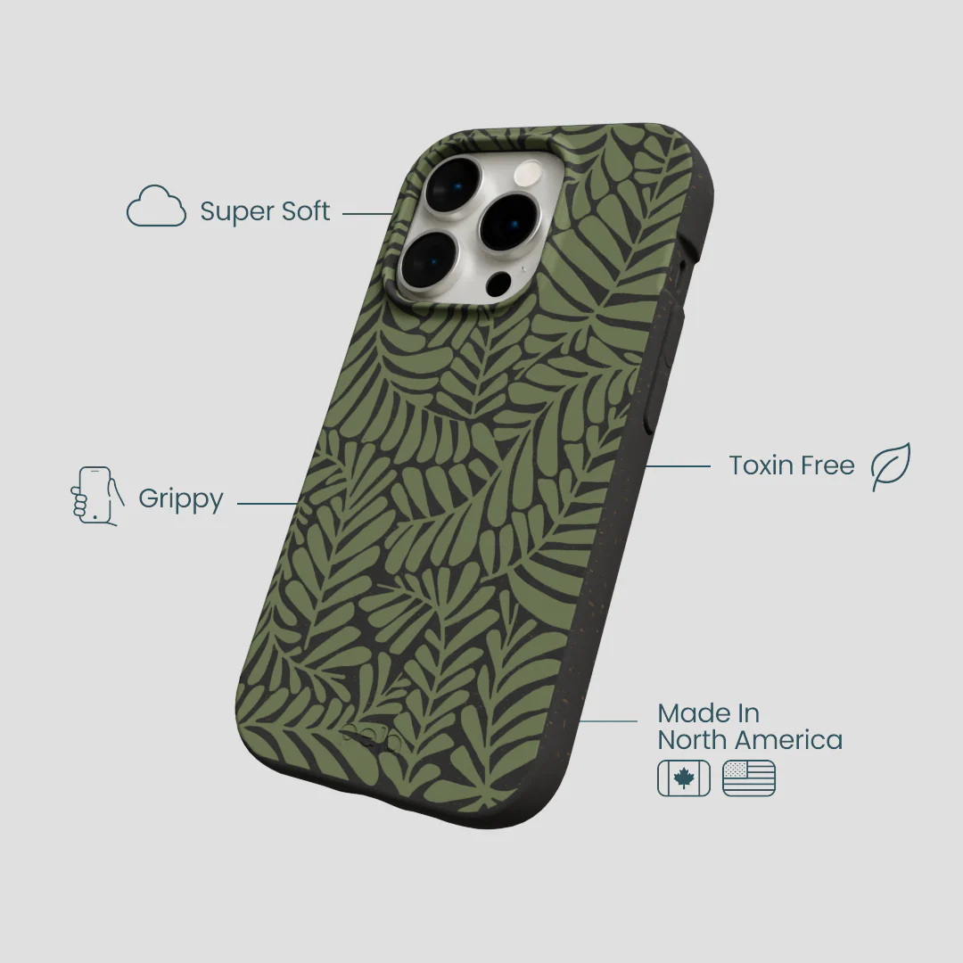 Black Fern Dreams iPhone 15 Pro Case - Image 4