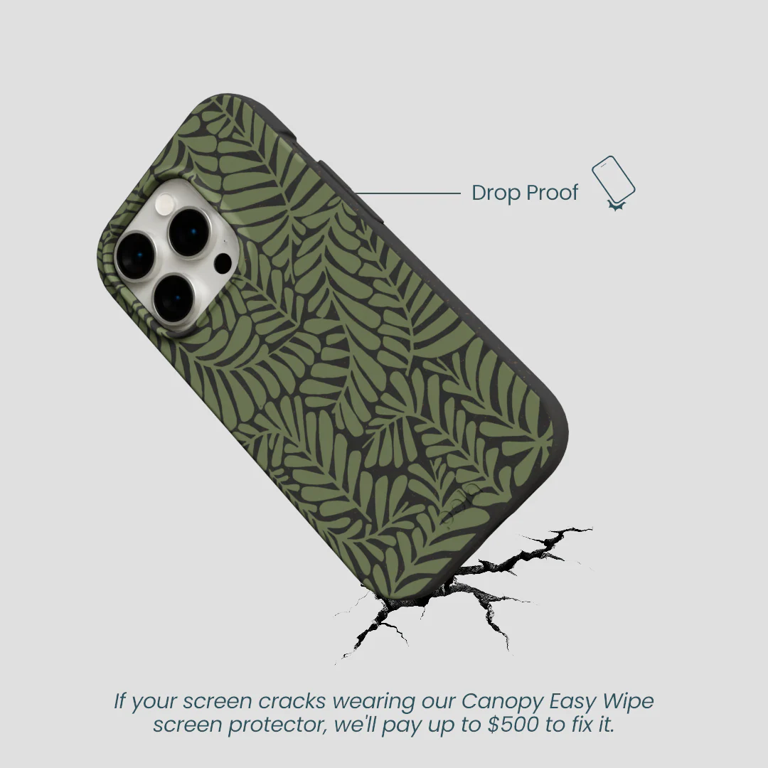 Black Fern Dreams iPhone 15 Pro Case - Image 5