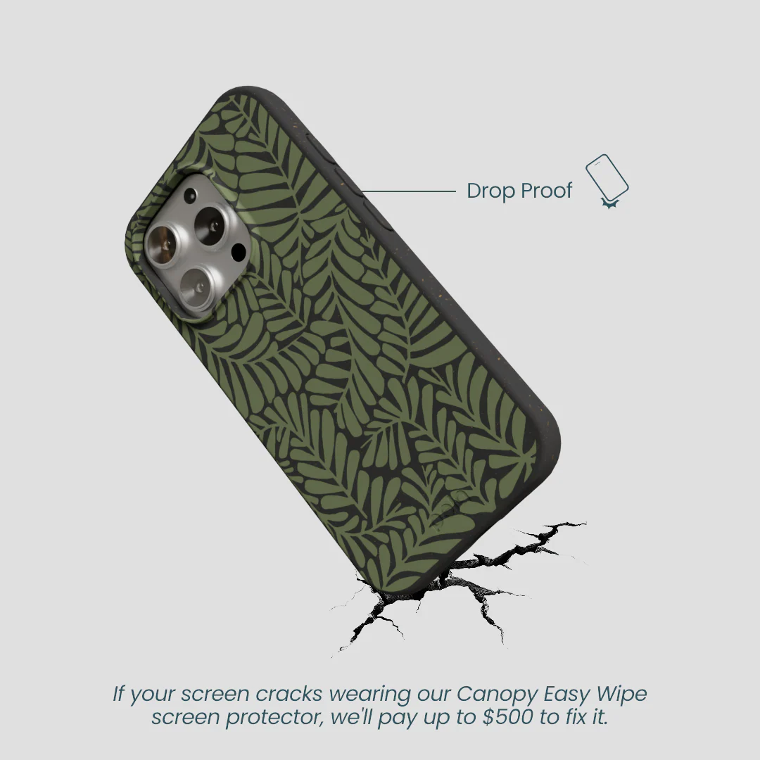 Black Fern Dreams iPhone 16 Pro Case - Image 5