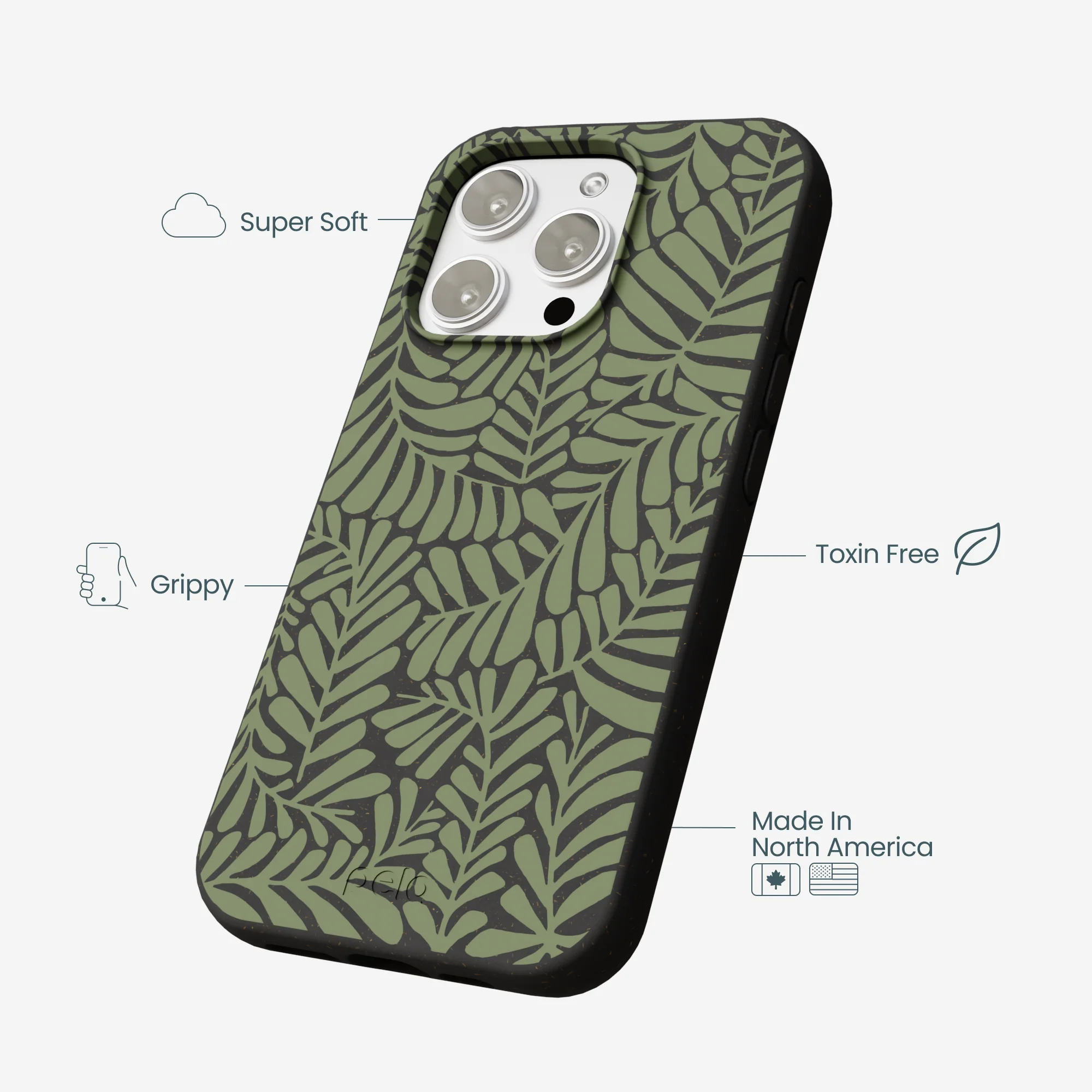 Black Fern Dreams iPhone 16 Pro Max Case - Image 4