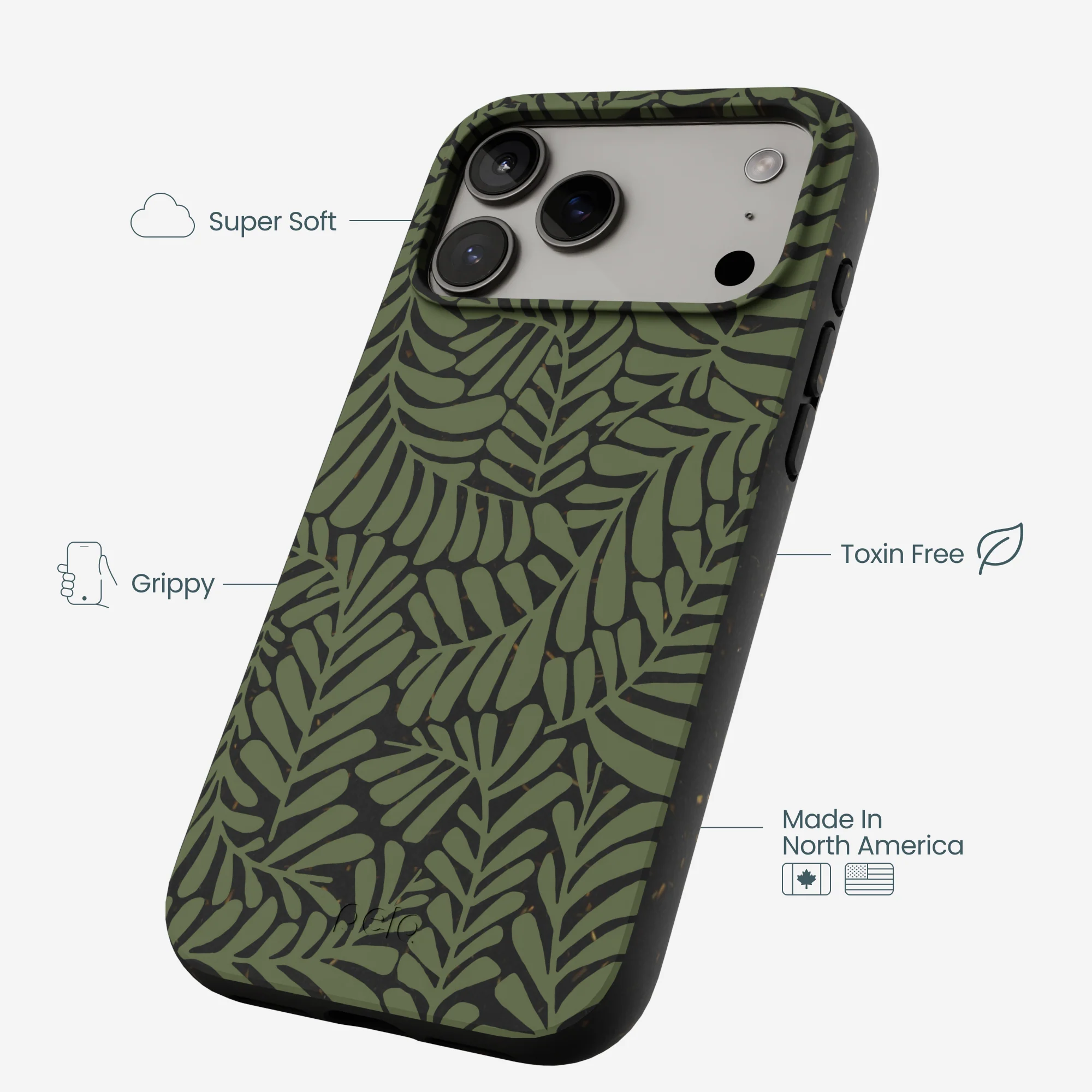 Black Fern Dreams iPhone 17 Pro Max Case - Image 4