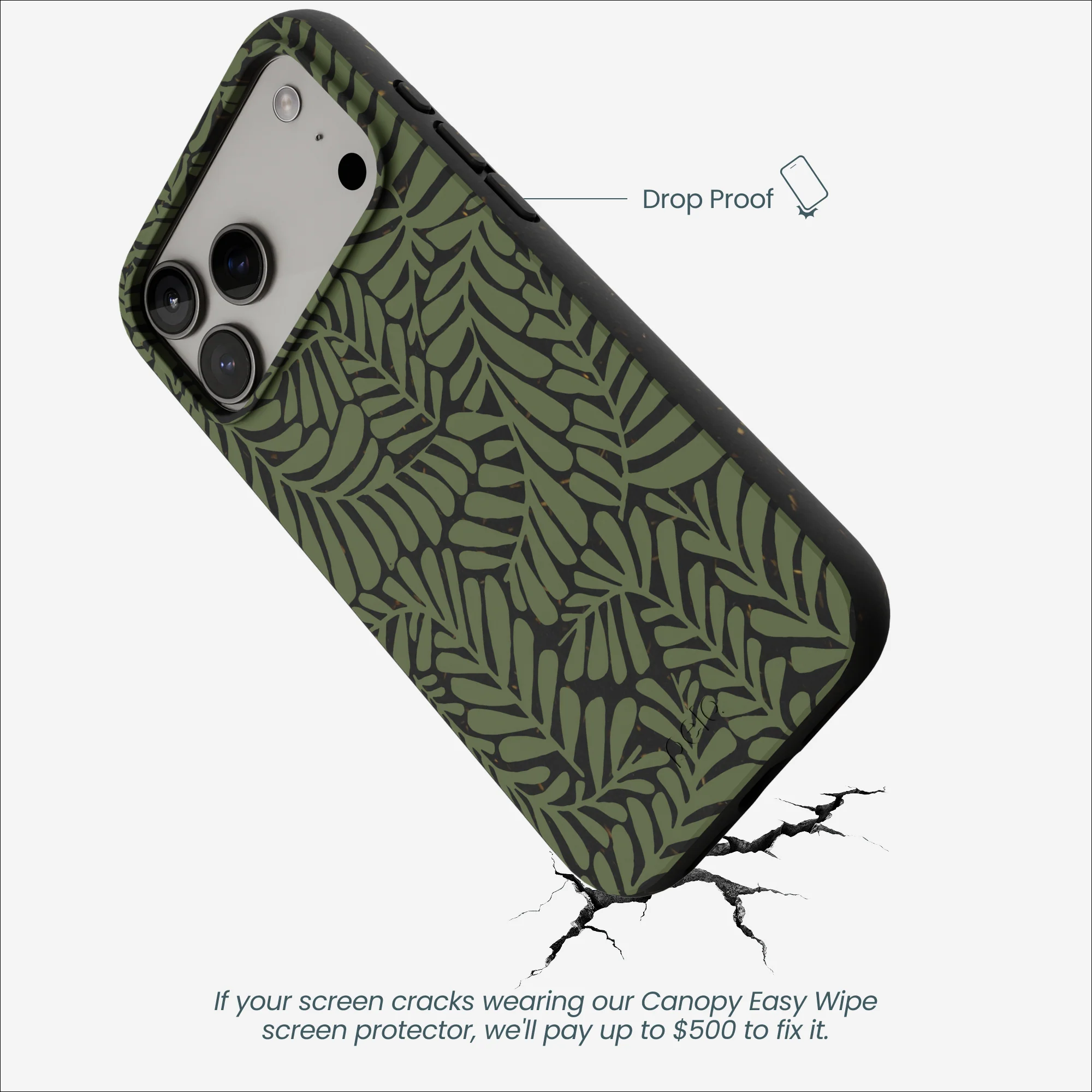 Black Fern Dreams iPhone 17 Pro Max Case - Image 5