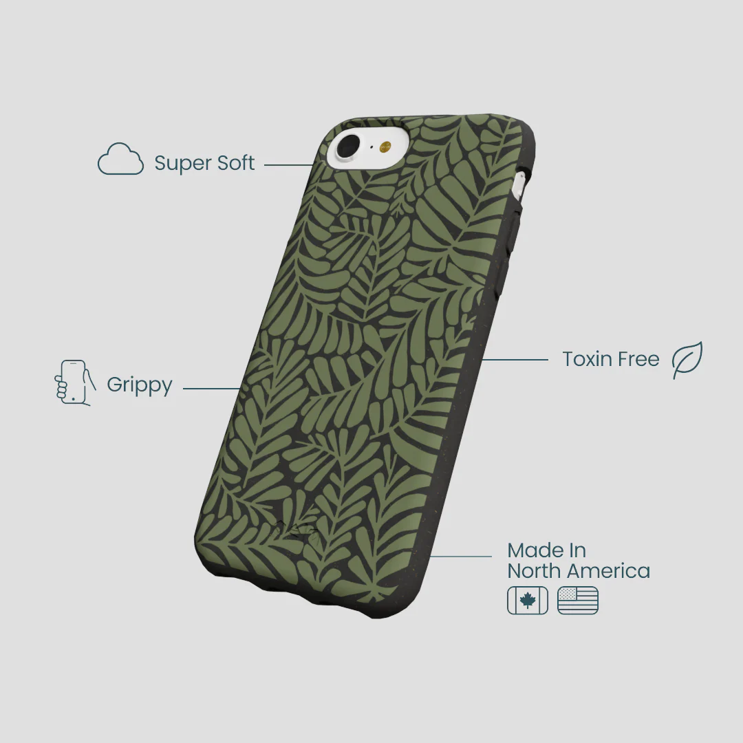 Black Fern Dreams iPhone 6/6s/7/8/SE Case - Image 4