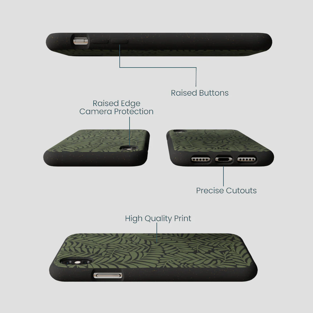 Black Fern Dreams iPhone XR Case - Image 3