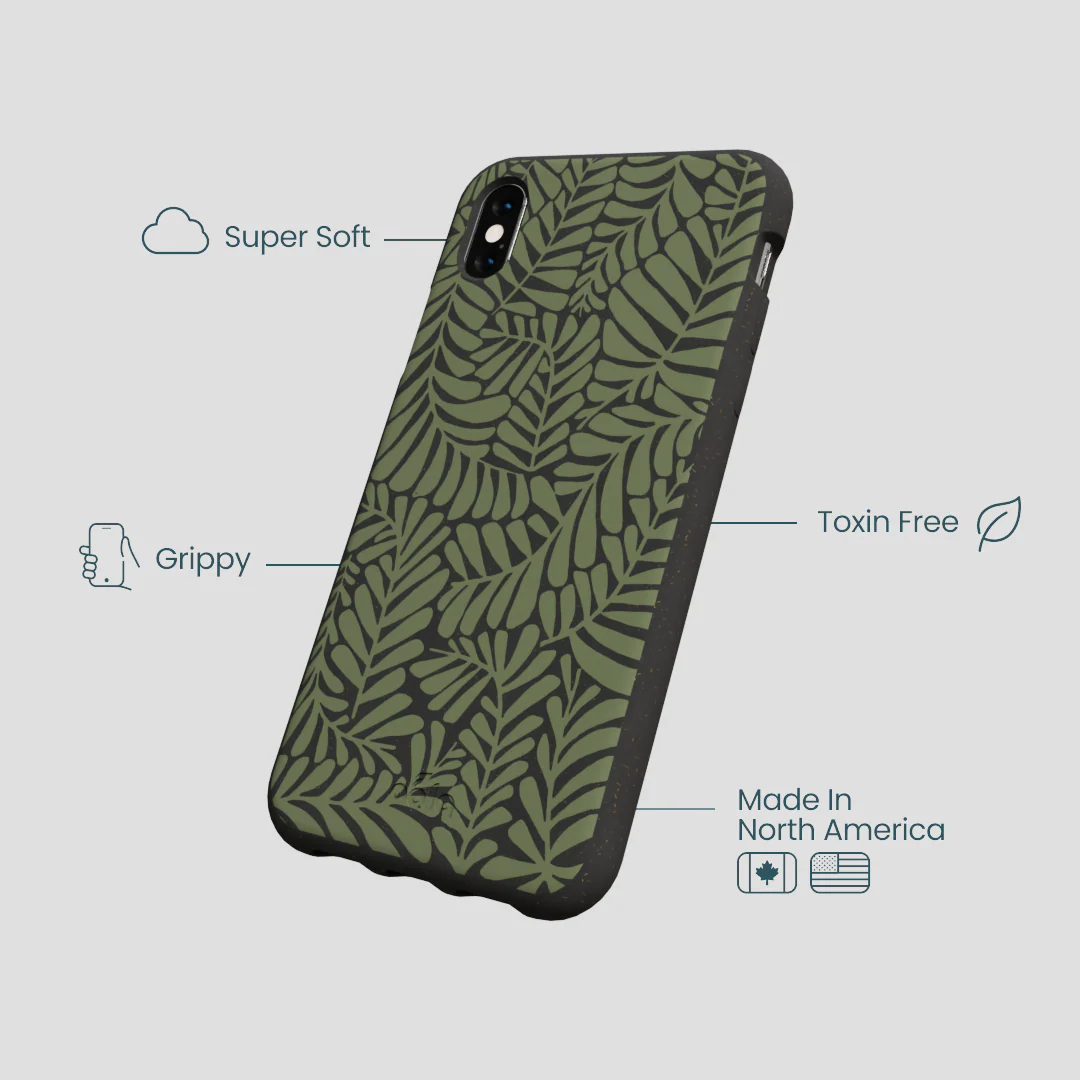 Black Fern Dreams iPhone XR Case - Image 4