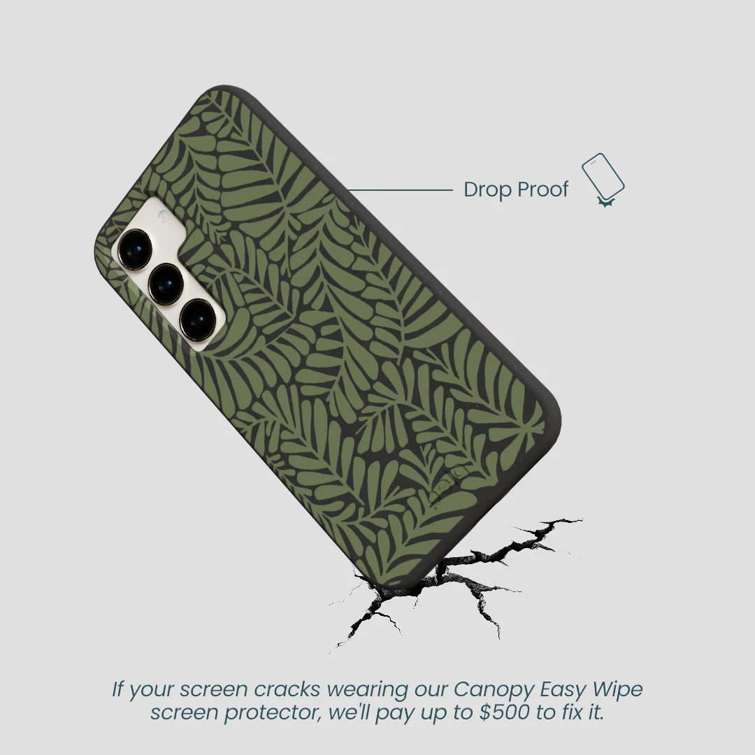 Black Fern Dreams Samsung Galaxy S23 Case - Image 5