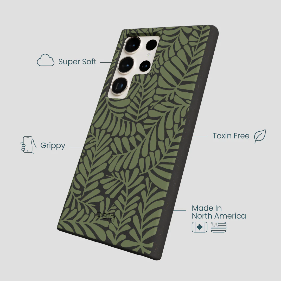 Black Fern Dreams Samsung Galaxy S24 Ultra Case - Image 4