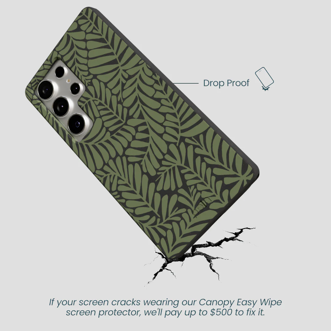 Black Fern Dreams Samsung Galaxy S25 Ultra Case - Image 5