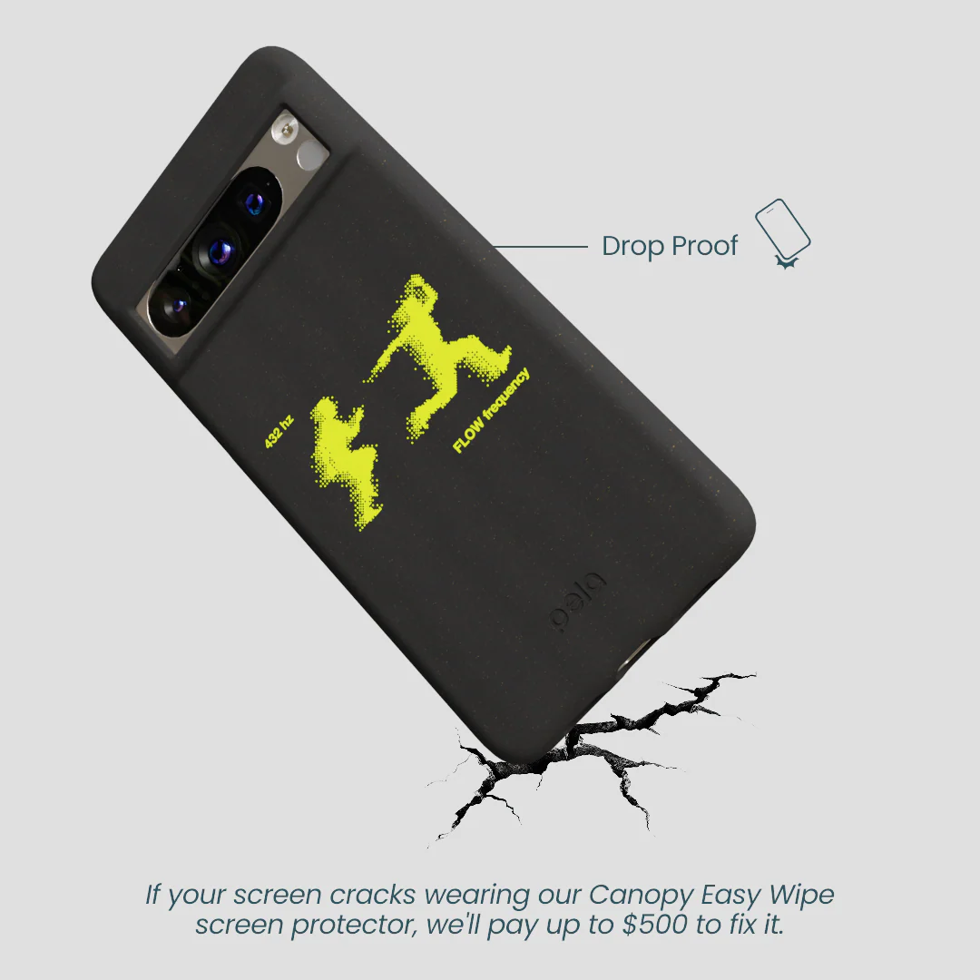 Black Flow Frequency Google Pixel 8 Pro Case - Image 5