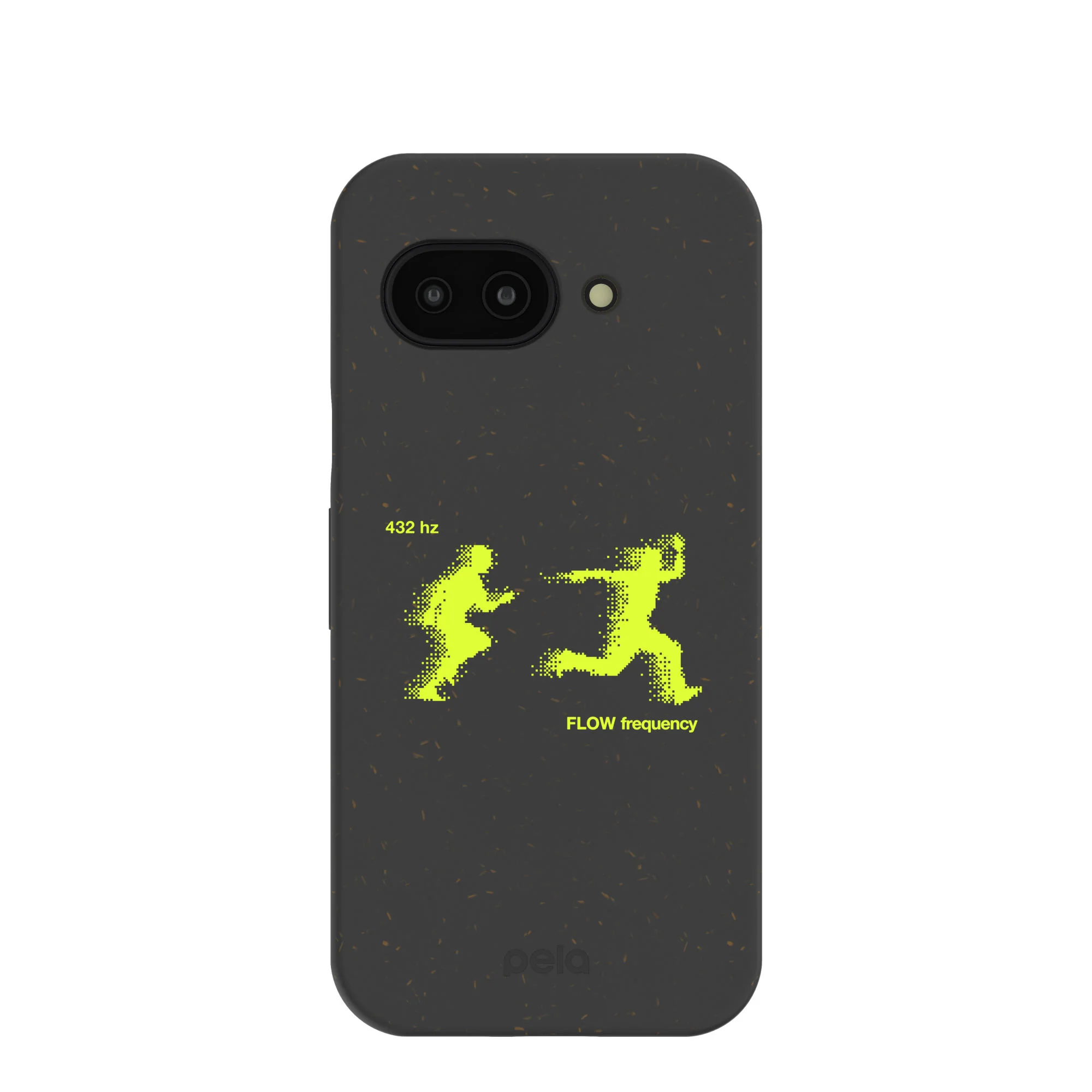 Black Flow Frequency Google Pixel 9a Case
