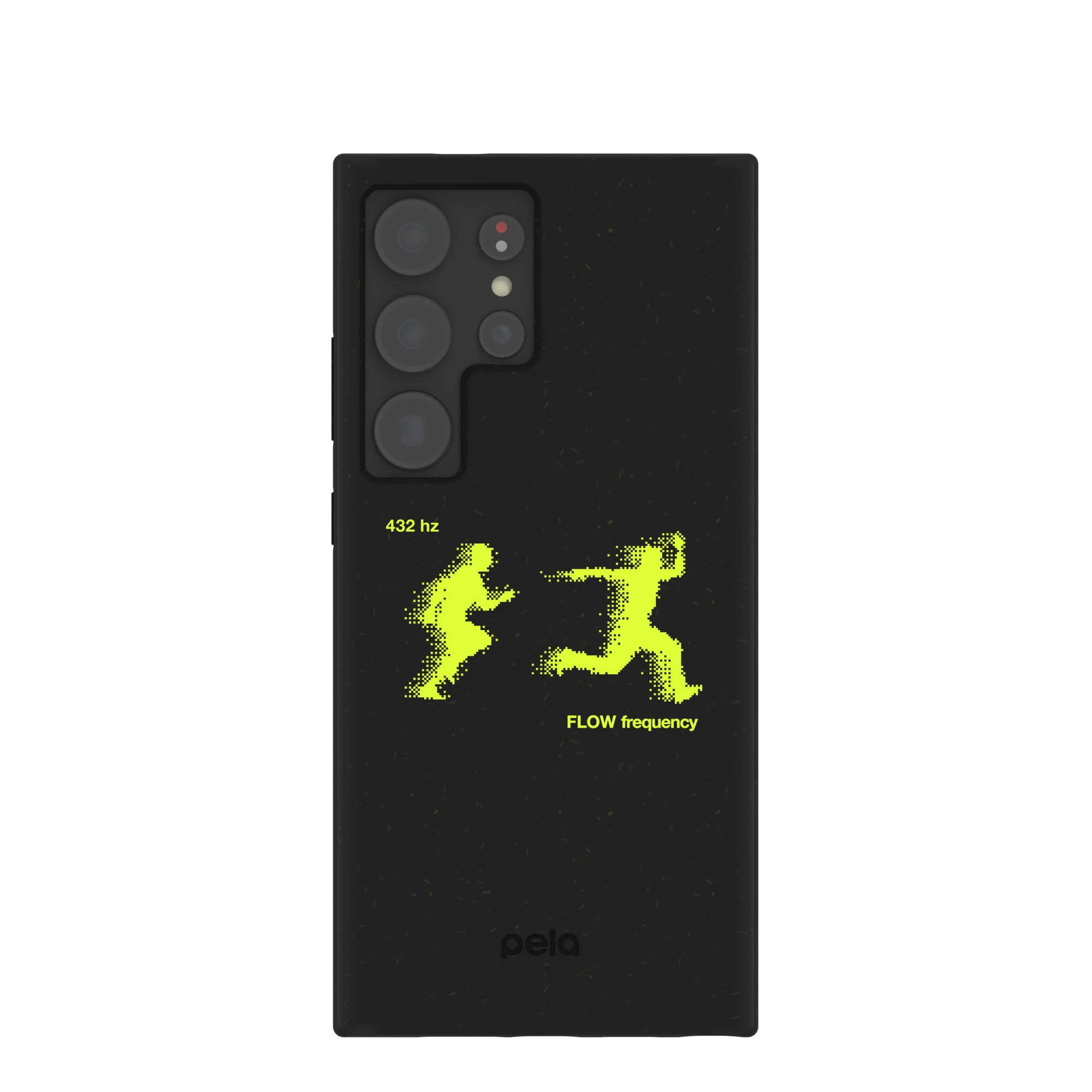 Black Flow Frequency Samsung Galaxy S24 Ultra Case
