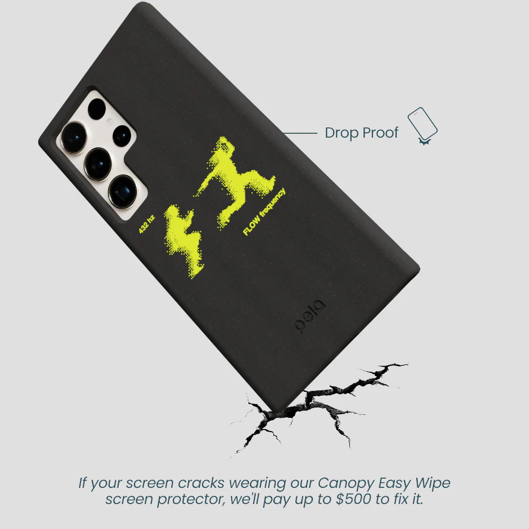 Black Flow Frequency Samsung Galaxy S24 Ultra Case - Image 5