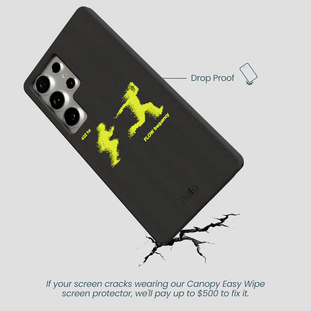 Black Flow Frequency Samsung Galaxy S25 Ultra Case - Image 5