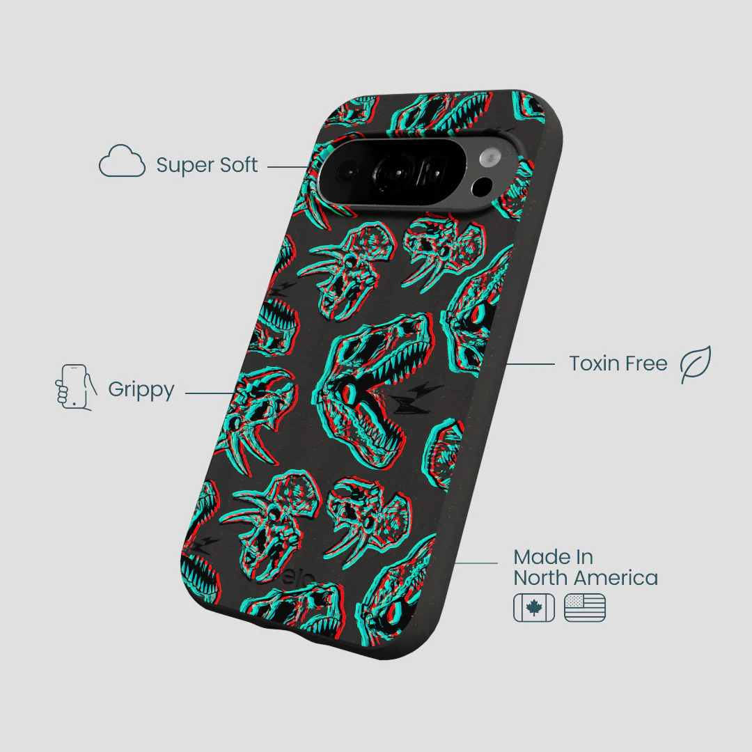 Black Fossilized Google Pixel 10/10 Pro Case - Image 3