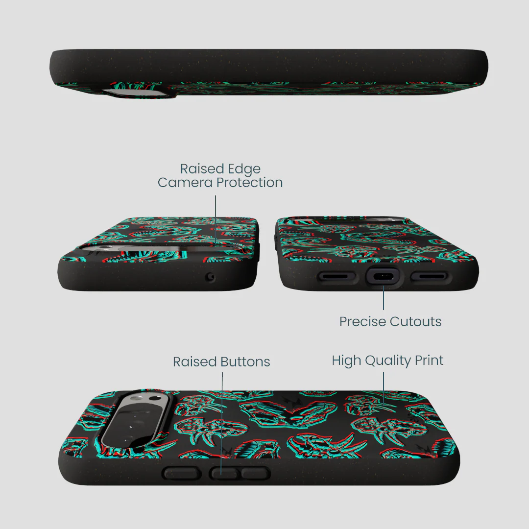 Black Fossilized Google Pixel 10 Pro XL Case - Image 2