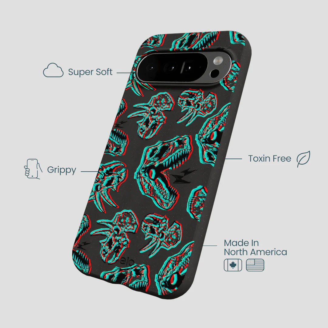 Black Fossilized Google Pixel 10 Pro XL Case - Image 3