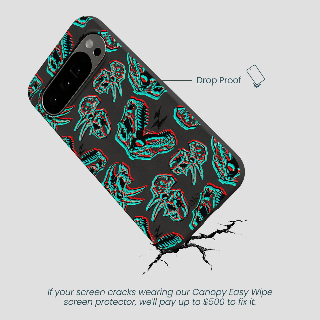 Black Fossilized Google Pixel 10 Pro XL Case - Image 4