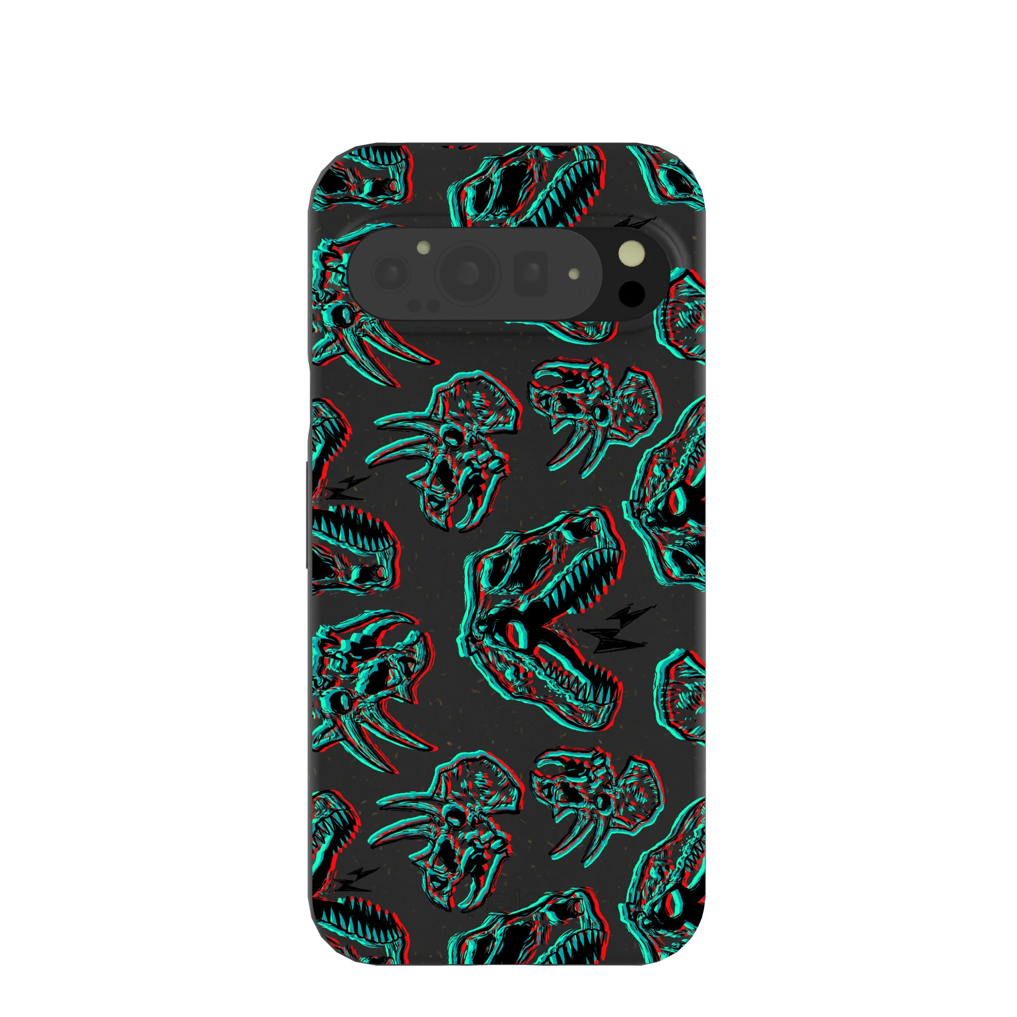Black Fossilized Google Pixel 9 Pro XL Case