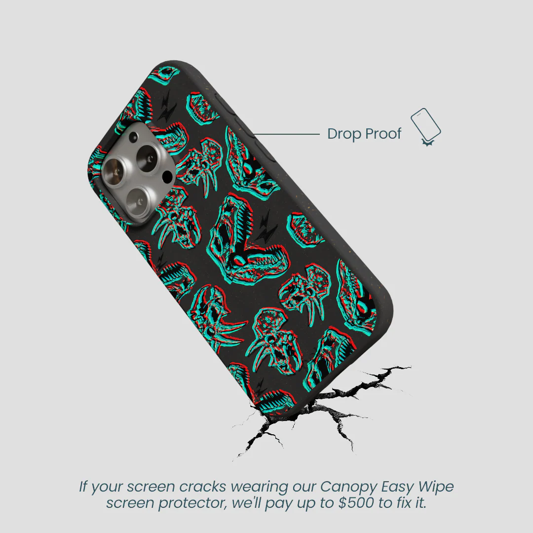 Black Fossilized iPhone 16 Pro Case - Image 5