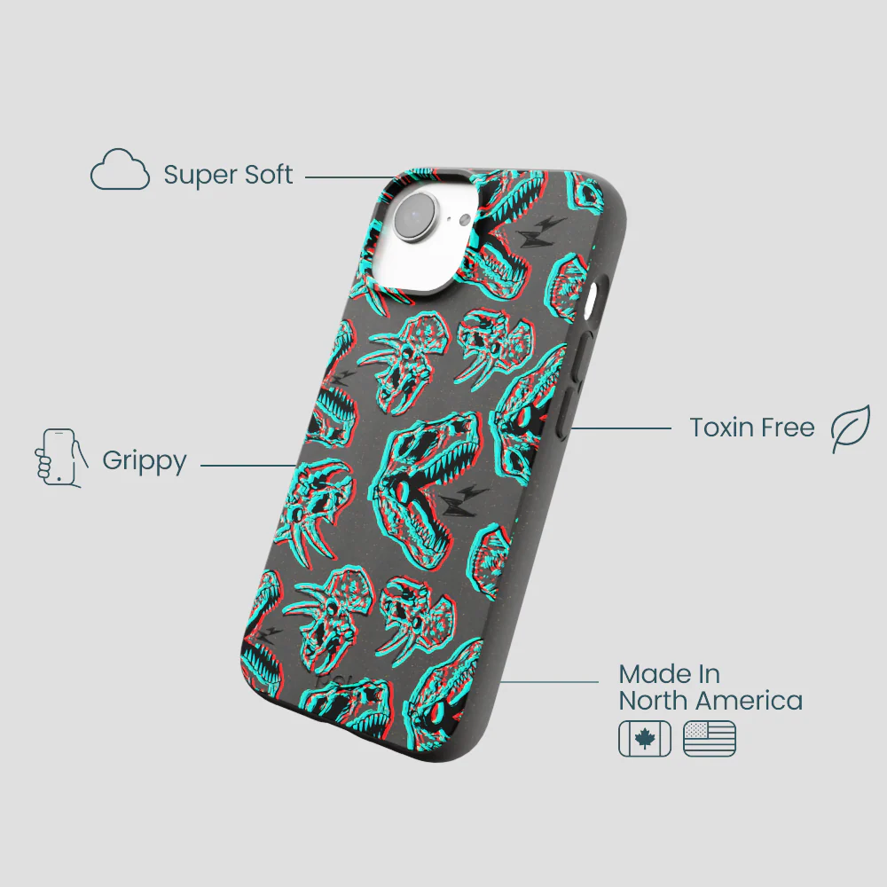 Black Fossilized iPhone 16e/17e Case - Image 4
