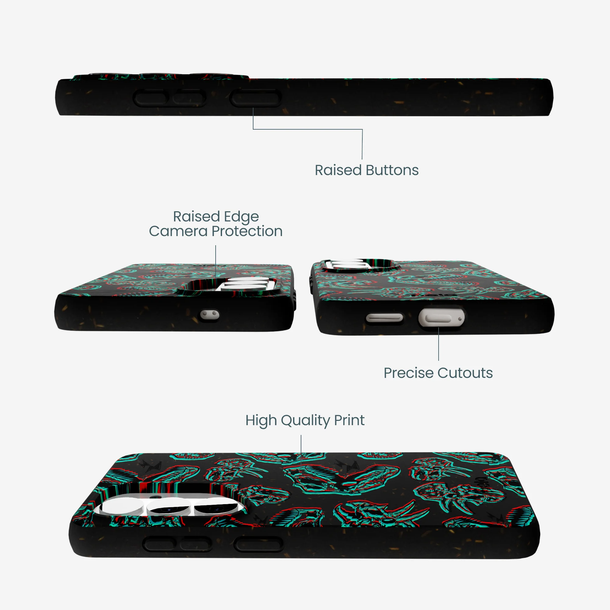 Black Fossilized Samsung Galaxy S26 Case - Image 2