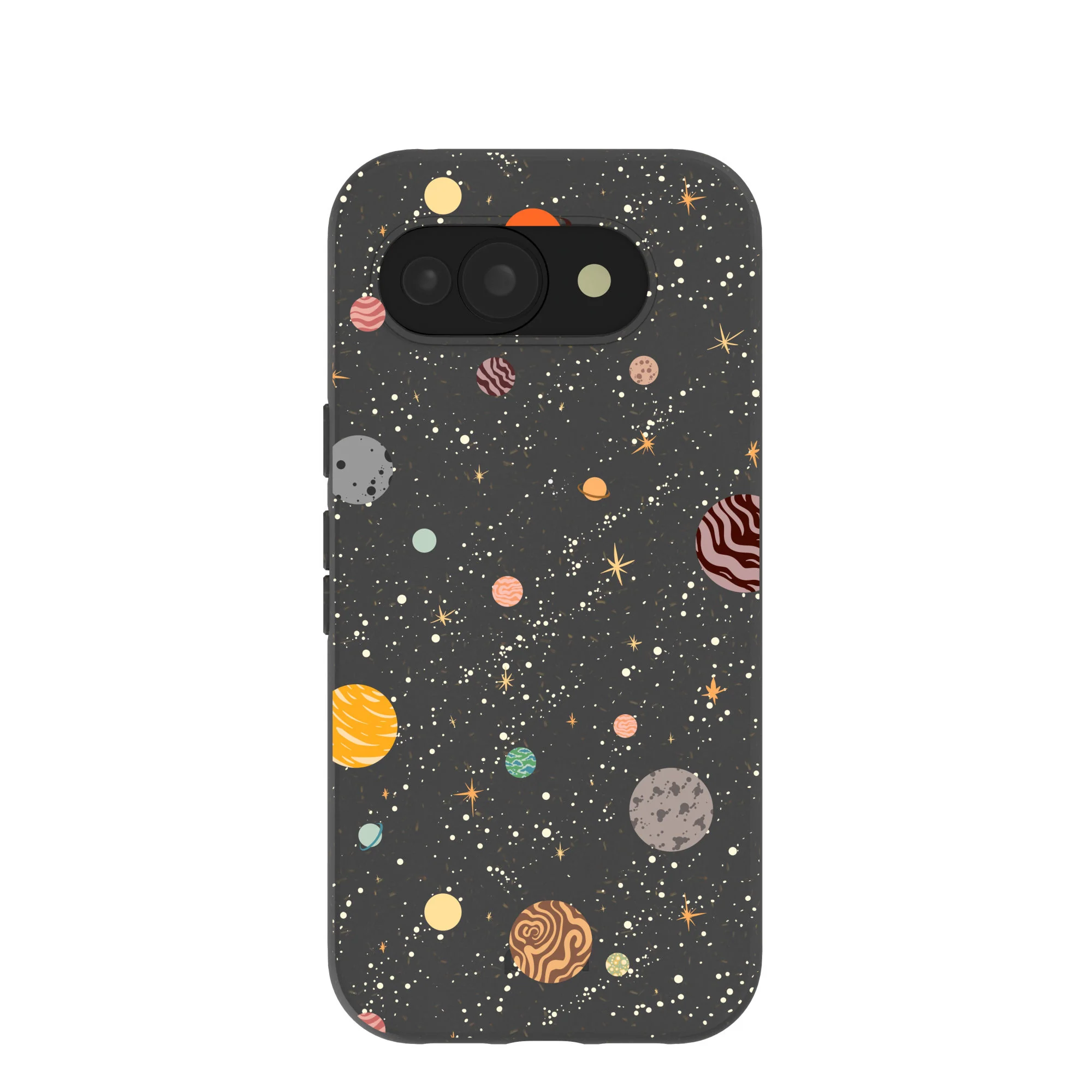 Black Galactic Glow Google Pixel 10a Case