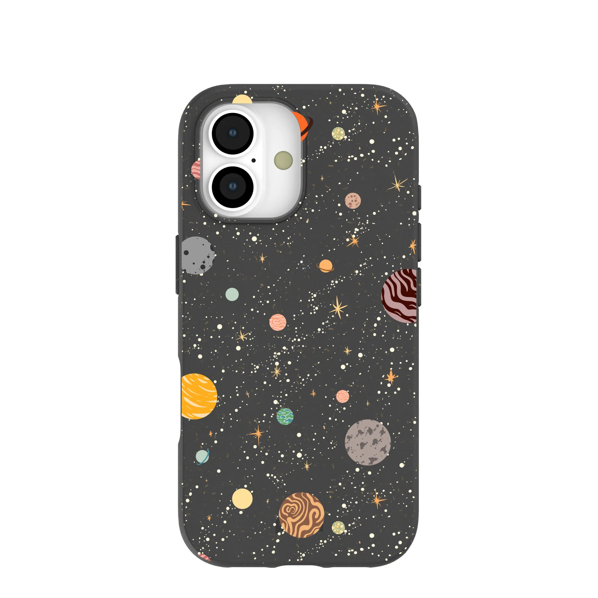 Black Galactic Glow iPhone 17 Case