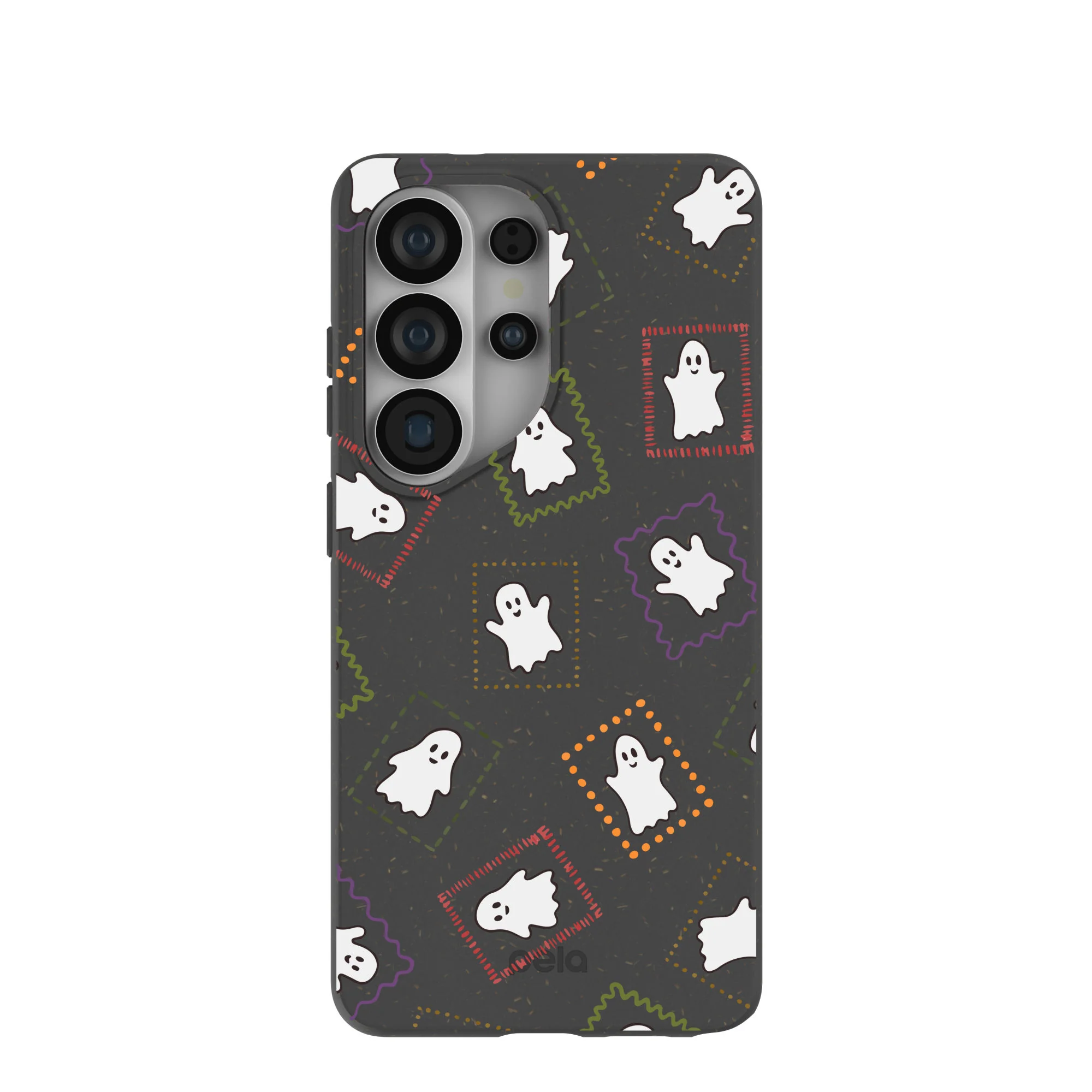 Black Ghost Stamps Samsung Galaxy S26 Ultra Case
