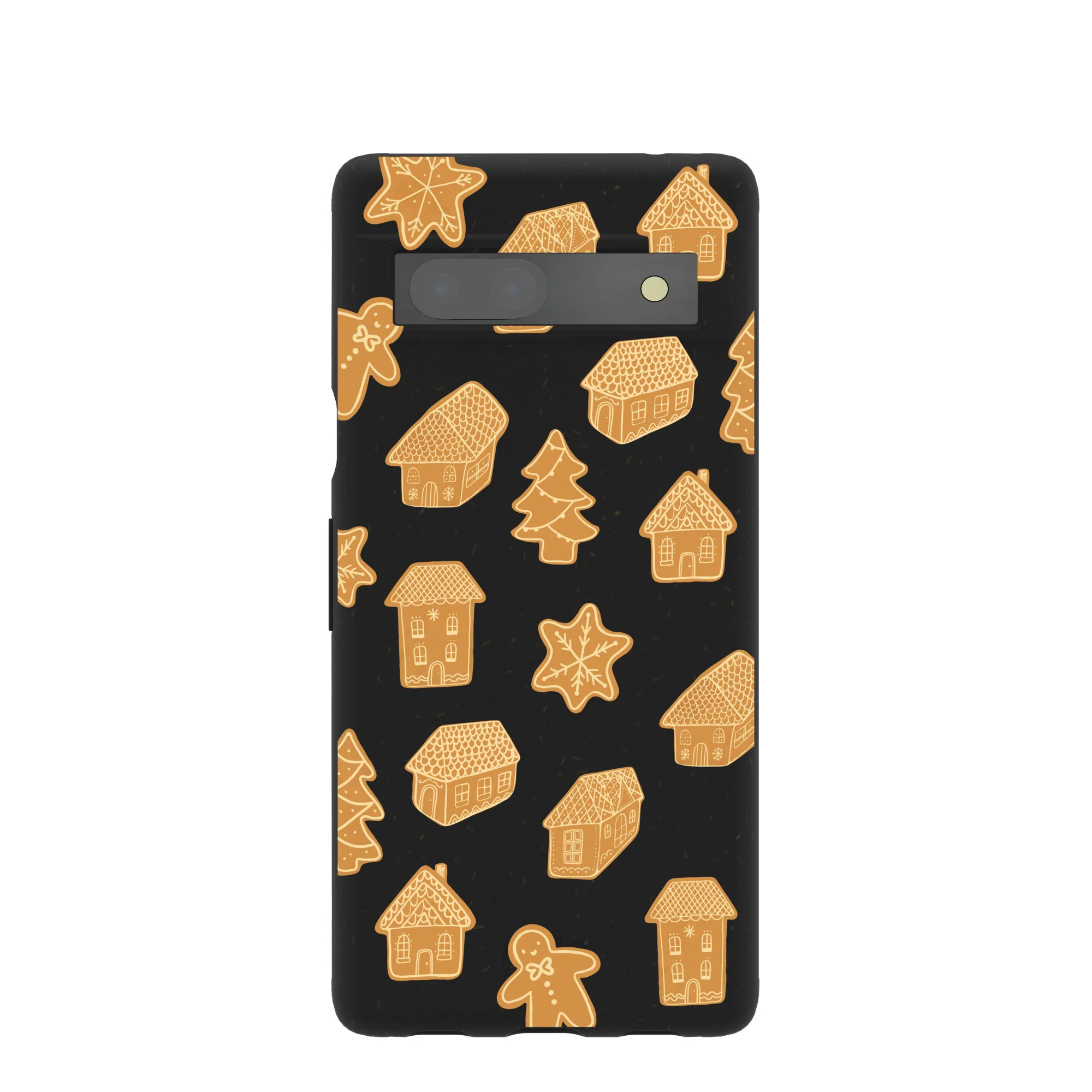 Black Gingerbread Dreams Google Pixel 7a Case