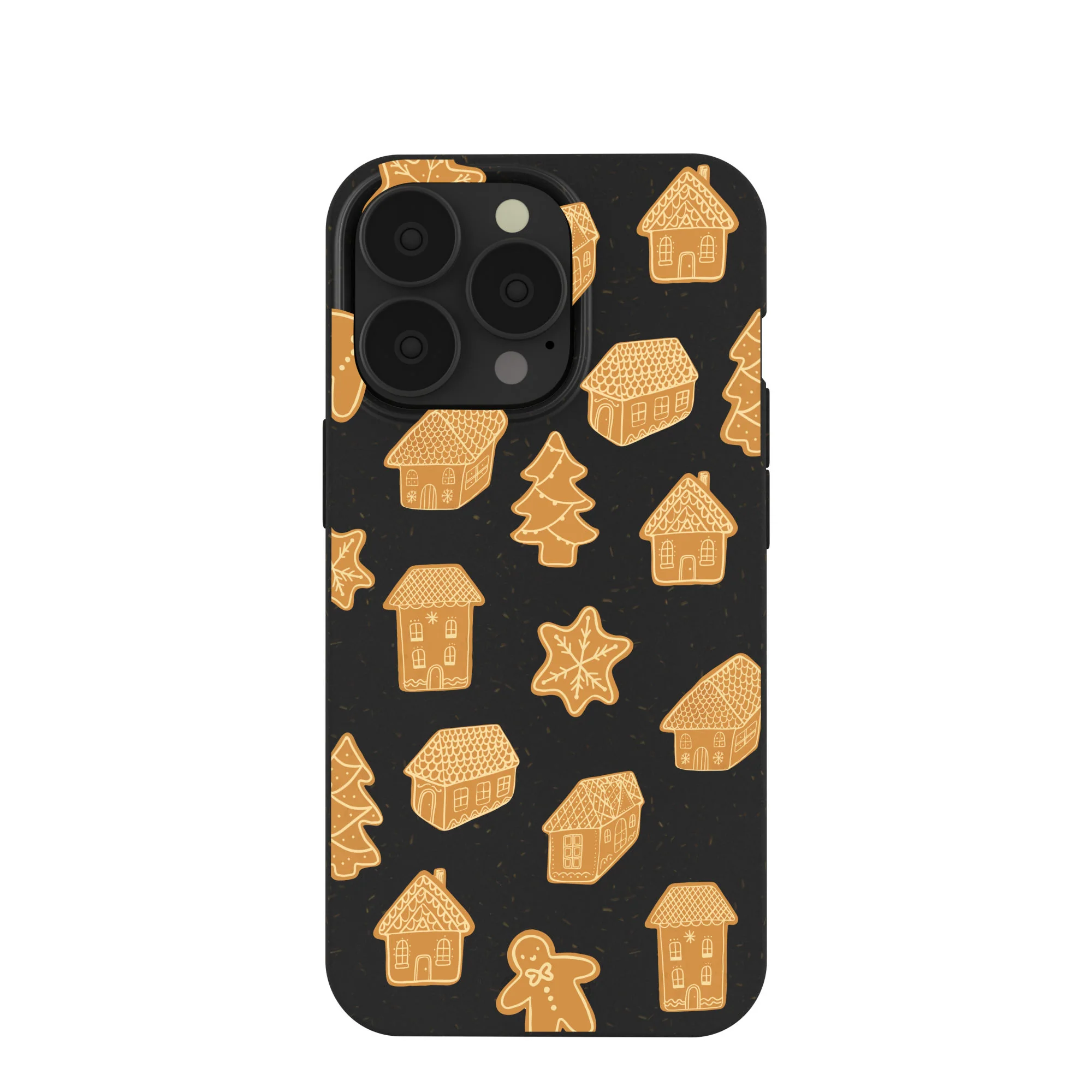 Black Gingerbread Dreams iPhone 13 Pro Case