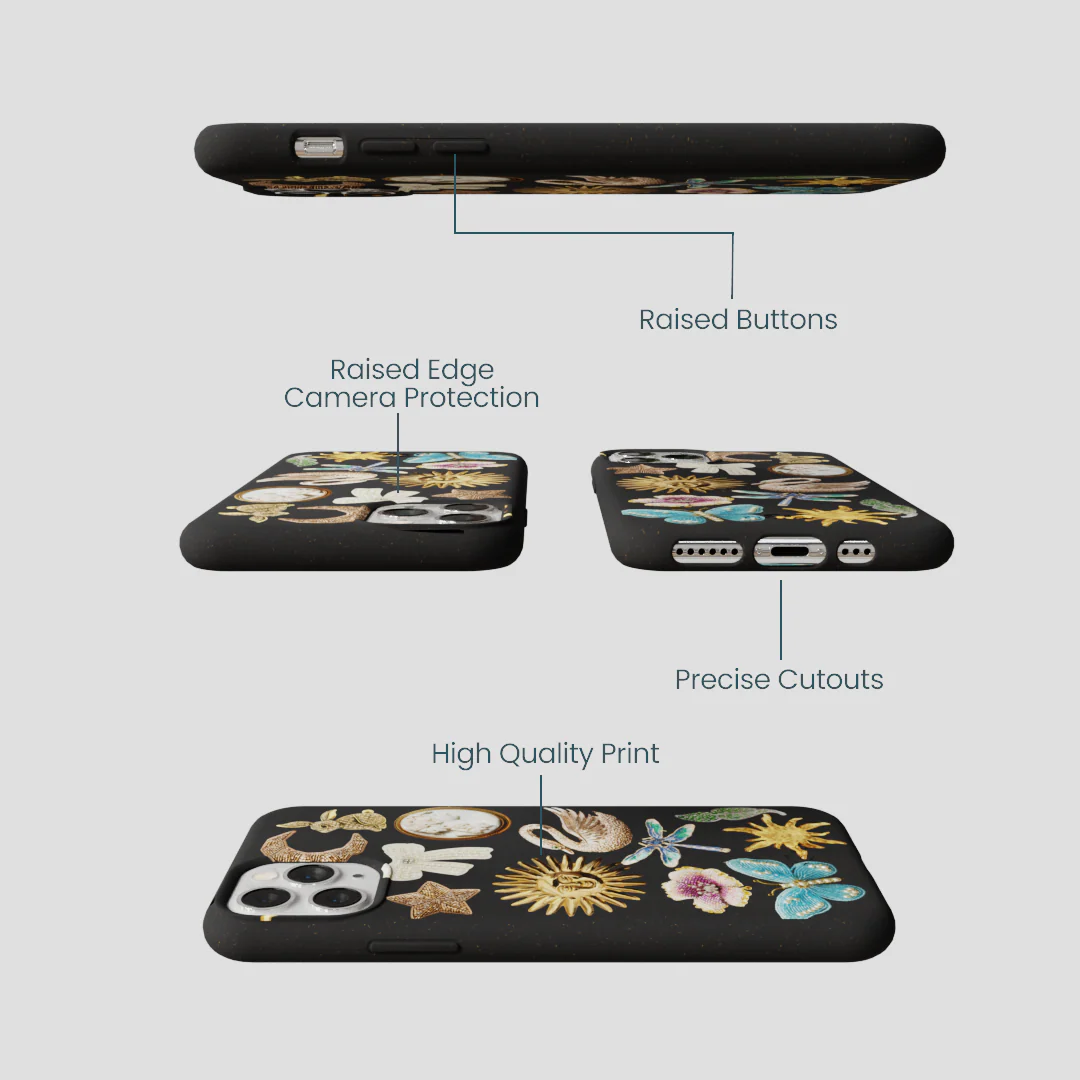 Black Heirloom Collage iPhone 11 Pro Case - Image 2