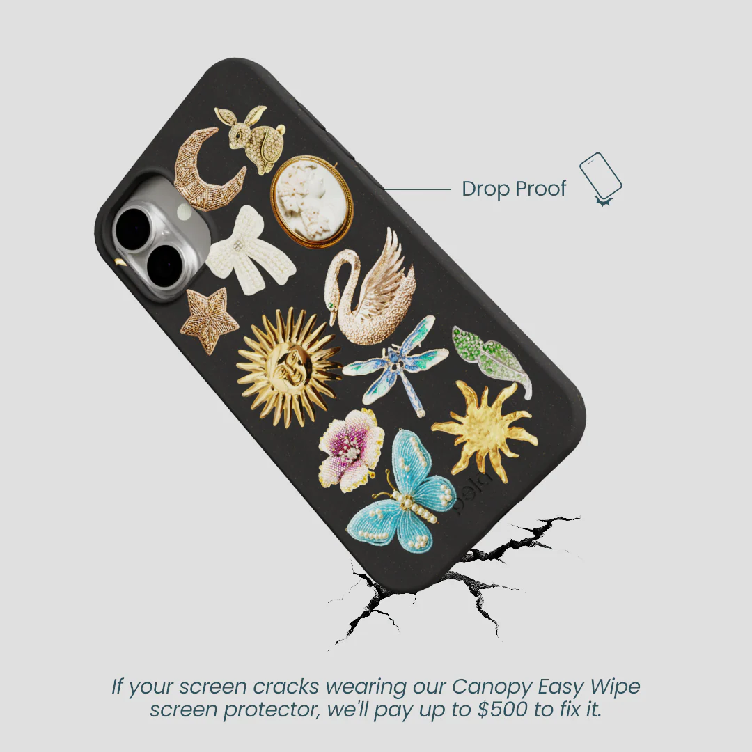 Black Heirloom Collage iPhone 16 Plus Case - Image 5