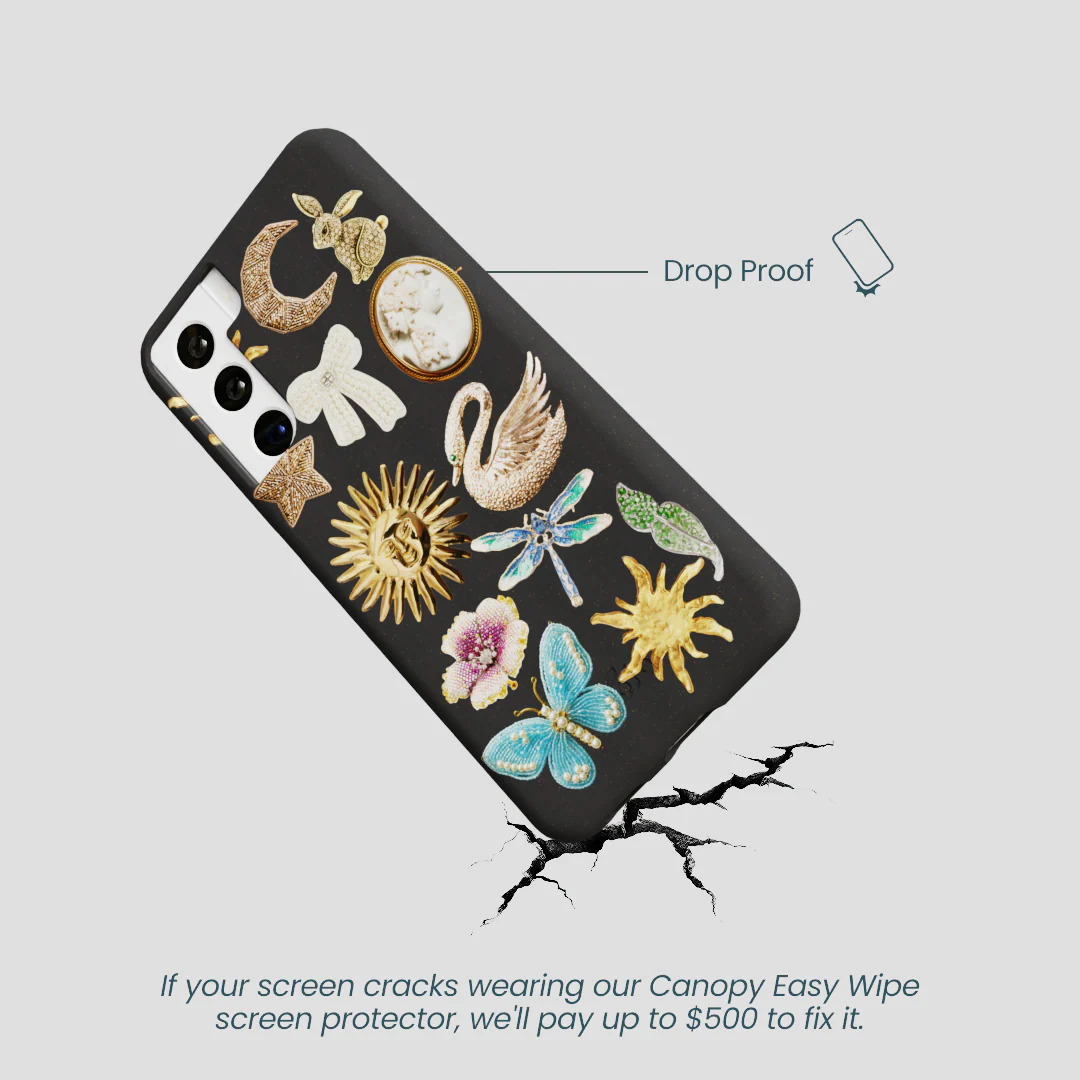Black Heirloom Collage Samsung Galaxy S21 Case - Image 5