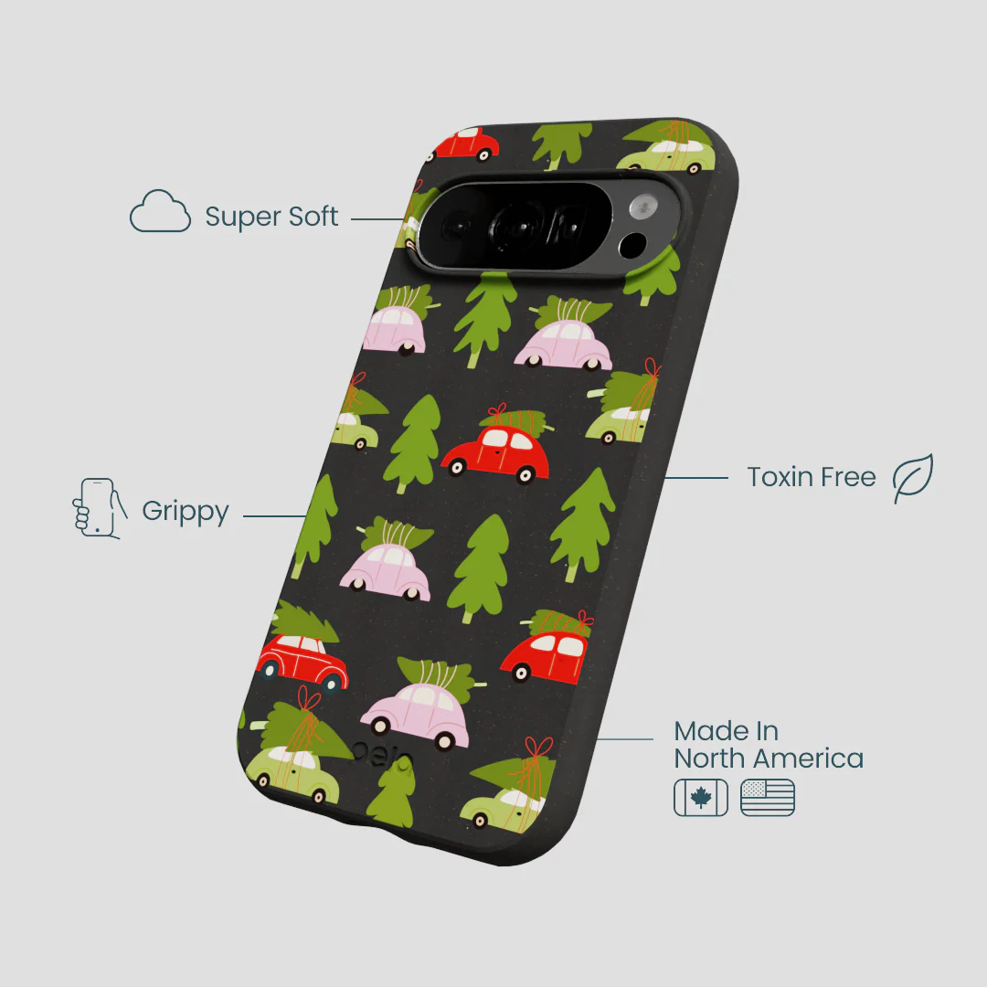 Black Holiday Caravan Google Pixel 10/10 Pro Case - Image 4